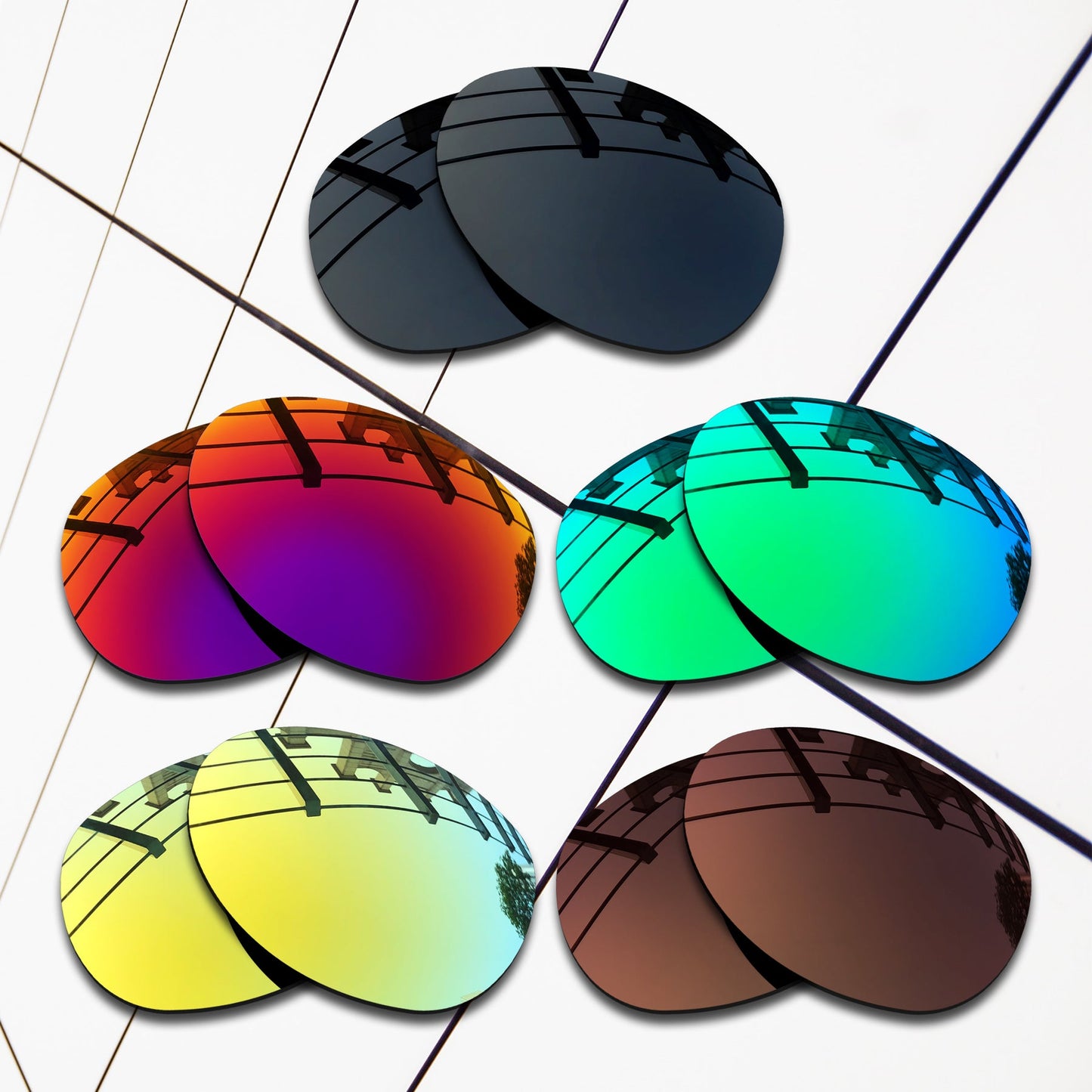 Polarized Replacement Lenses for Oakley Belong Sunglasses