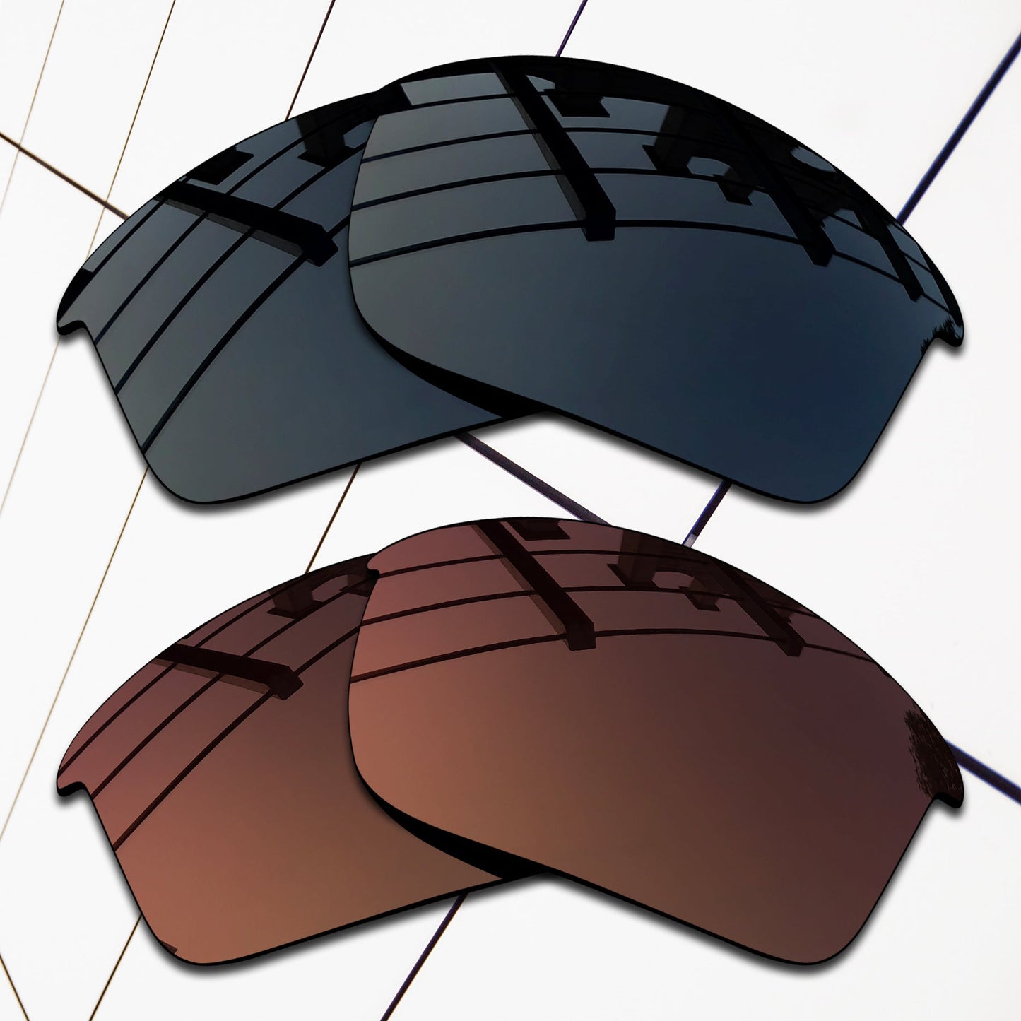 Polarized Replacement Lenses for Oakley Bottle Rocket Sunglasses