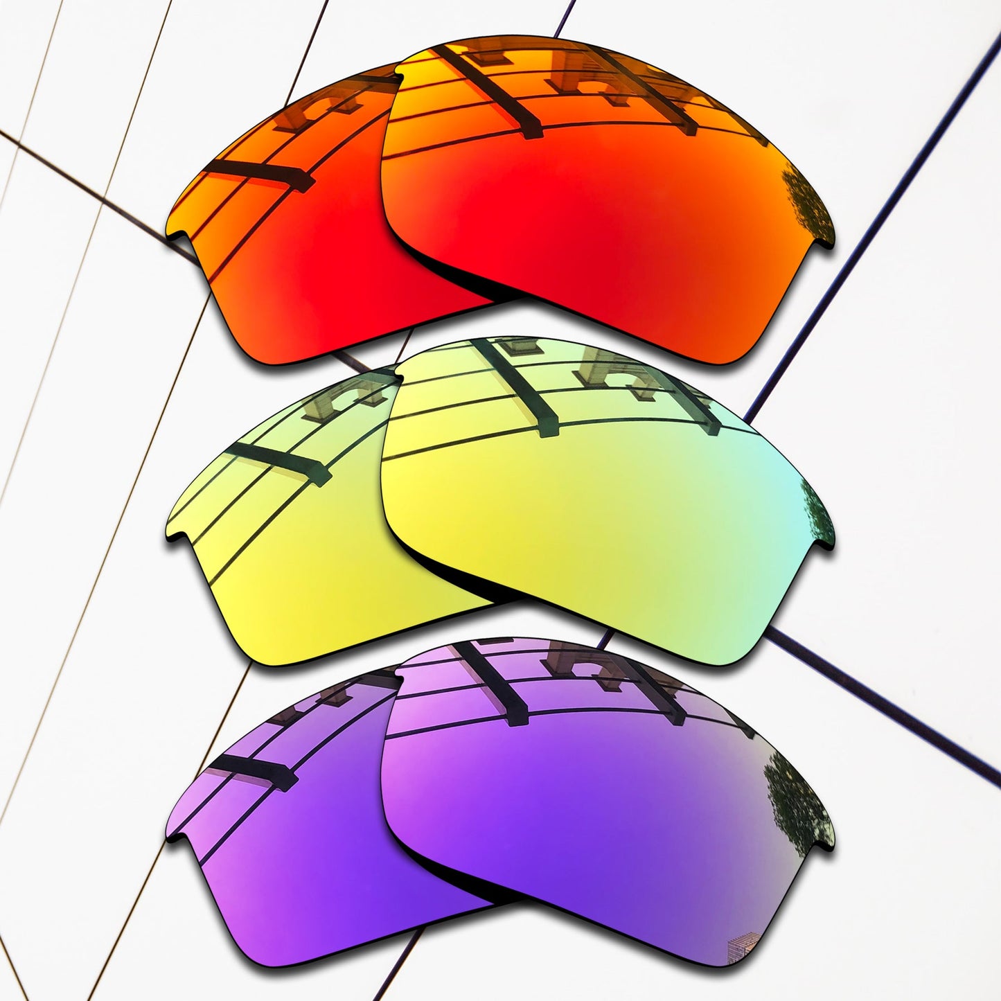 Polarized Replacement Lenses for Oakley Bottle Rocket Sunglasses