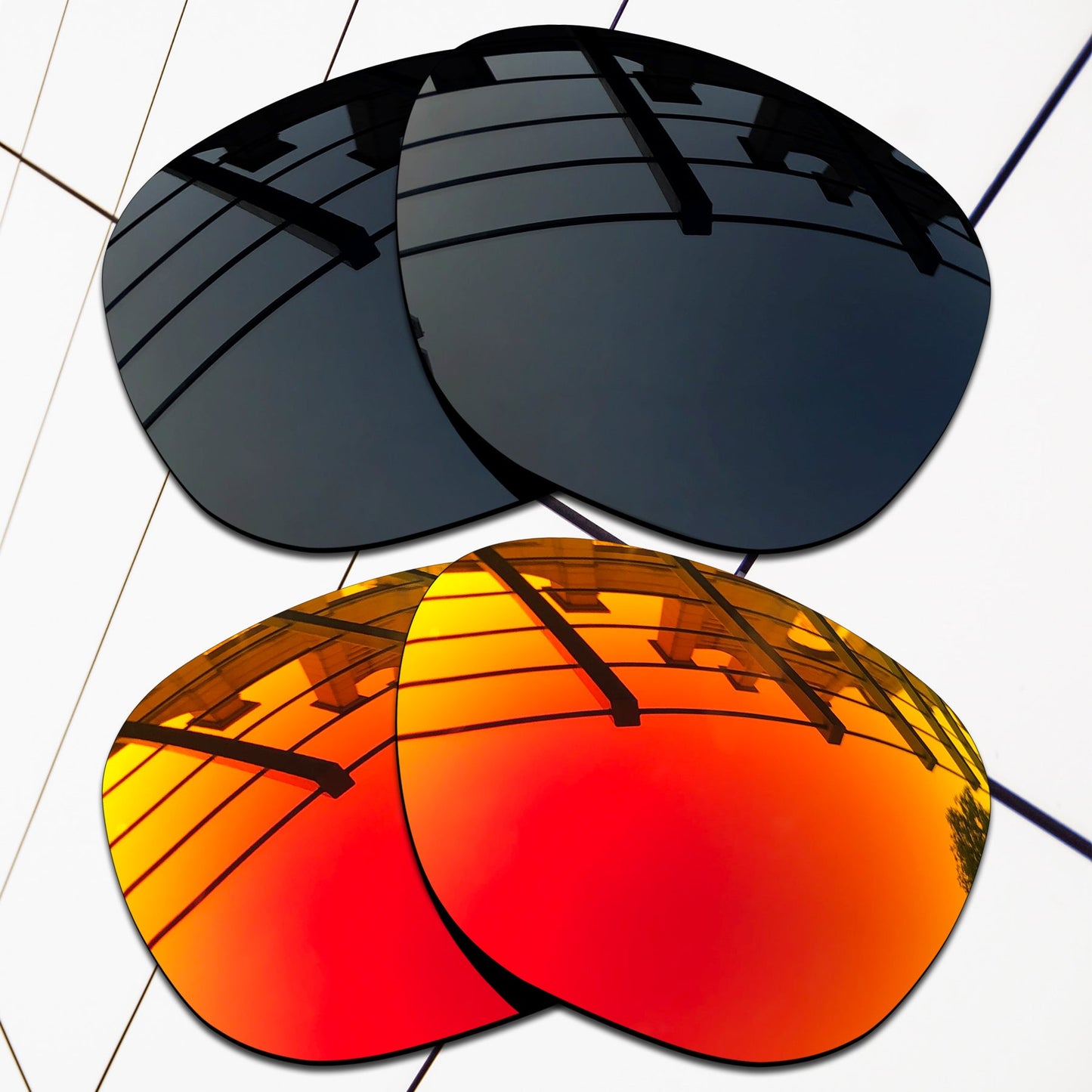 Polarized Replacement Lenses for Oakley Crossrange R Sunglasses