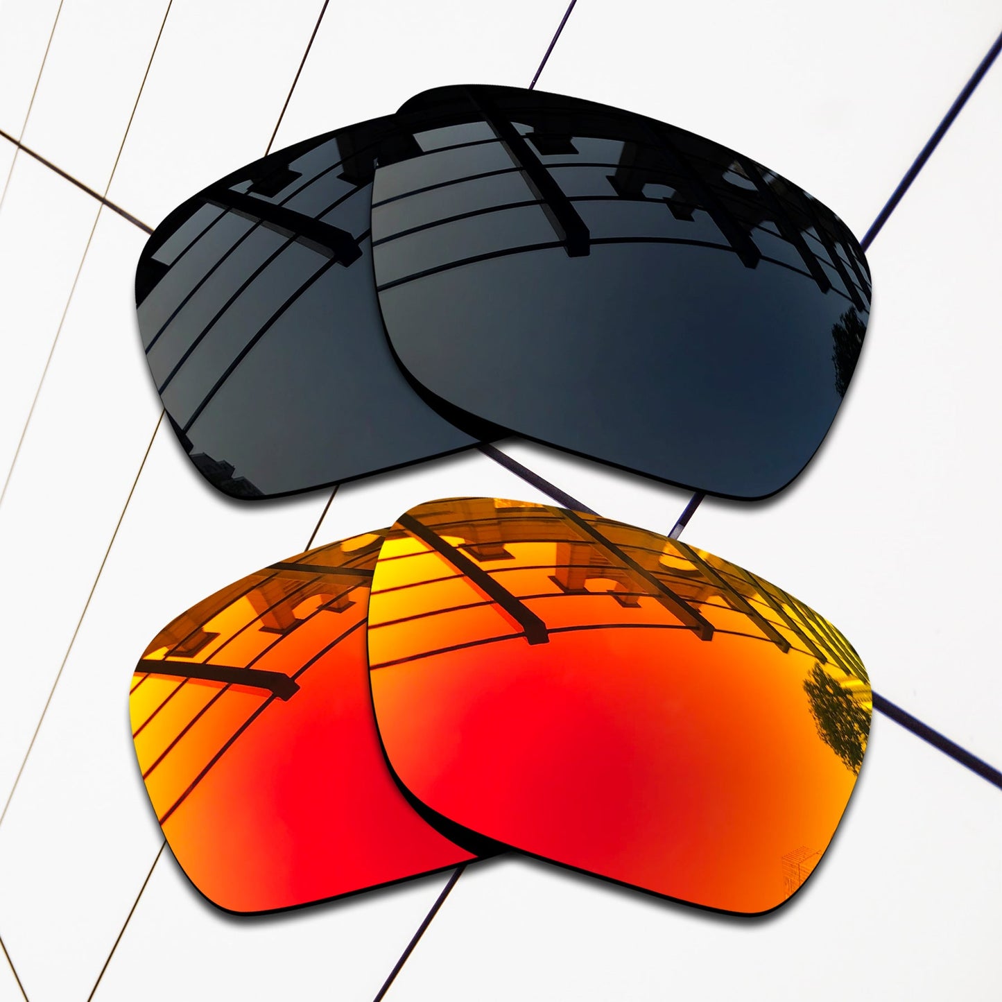 Polarized Replacement Lenses for Oakley Crossrange XL Sunglasses