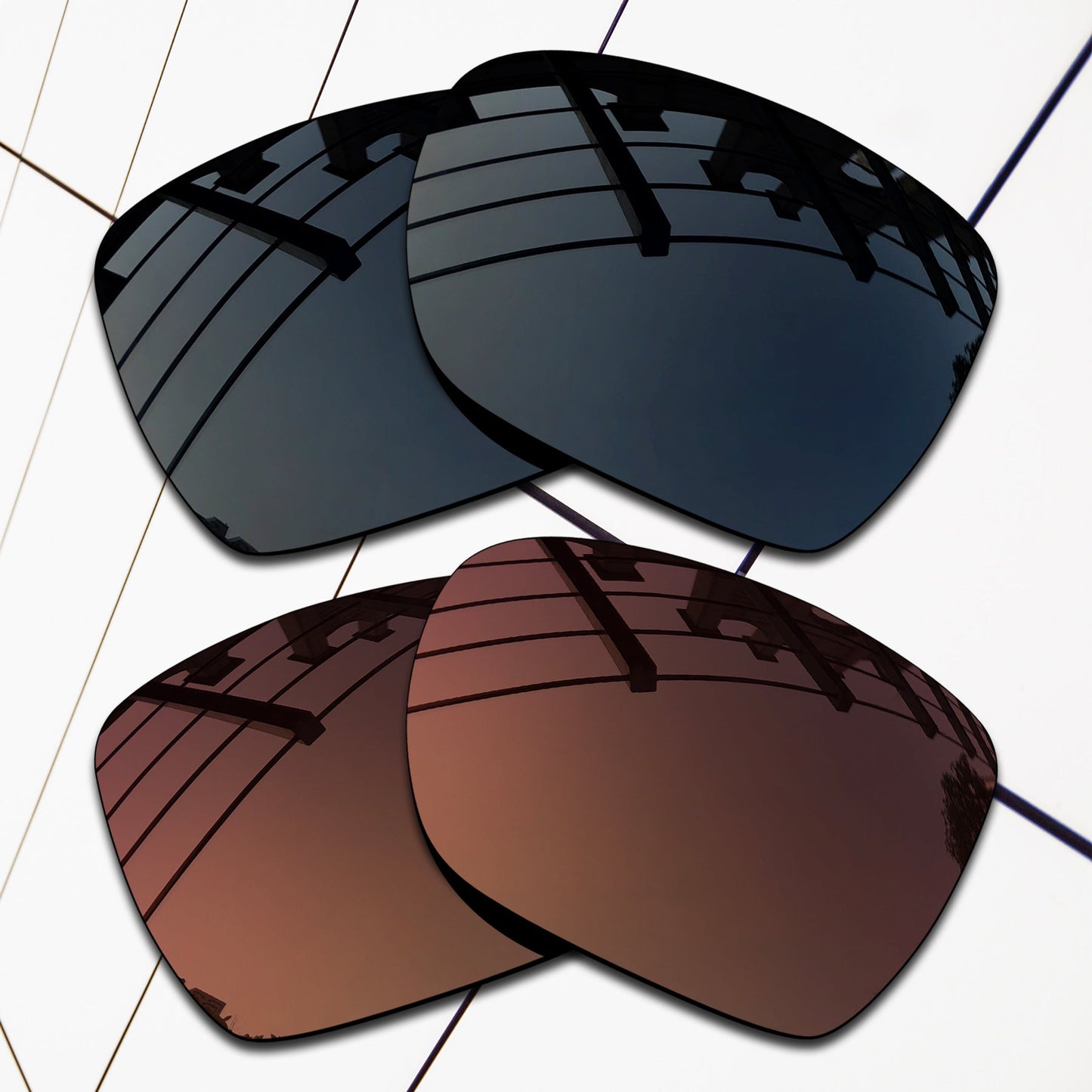 Polarized Replacement Lenses for Oakley Deviation Sunglasses