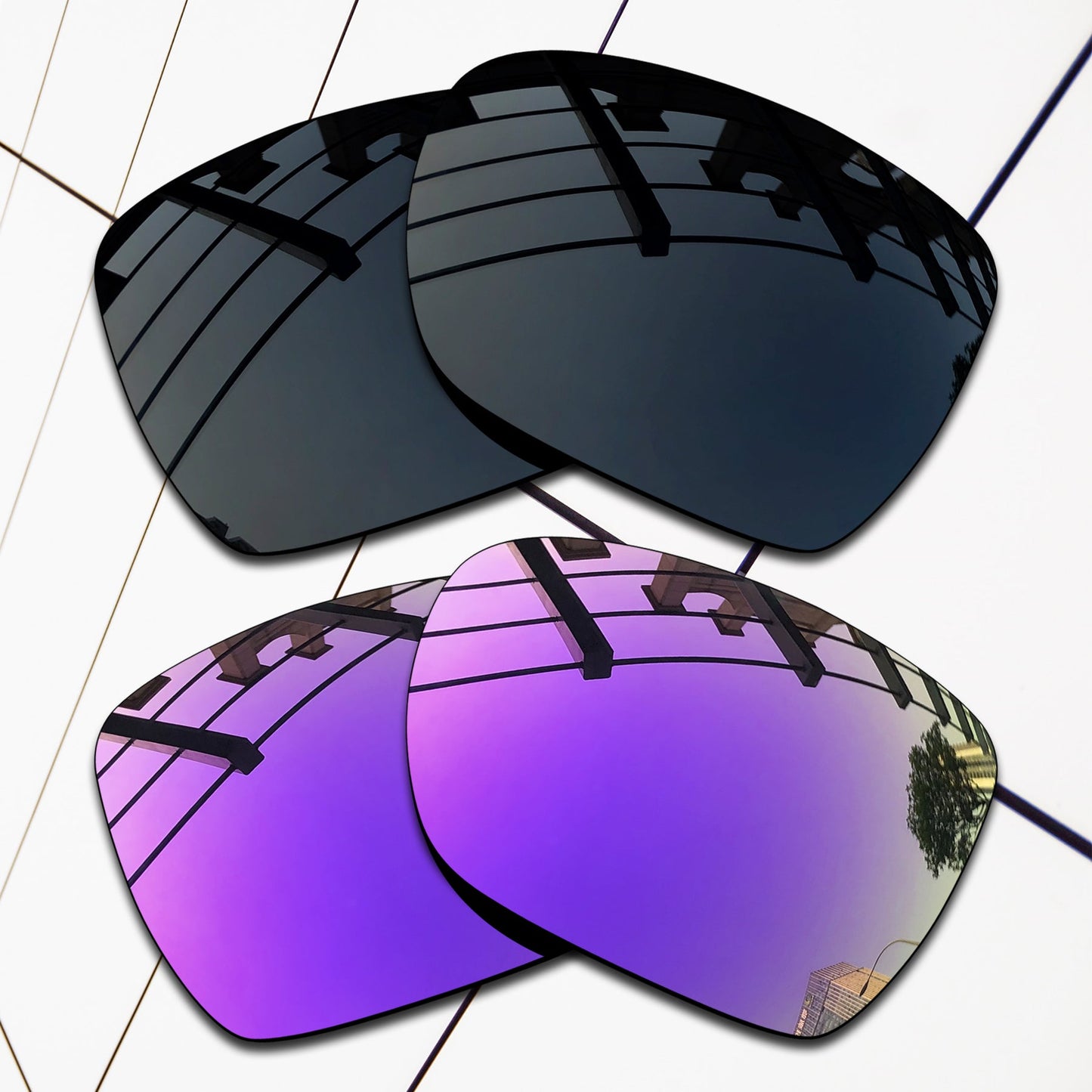Polarized Replacement Lenses for Oakley Deviation Sunglasses