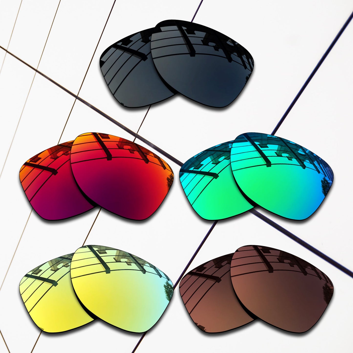 Polarized Replacement Lenses for Oakley Dispatch 2 Sunglasses