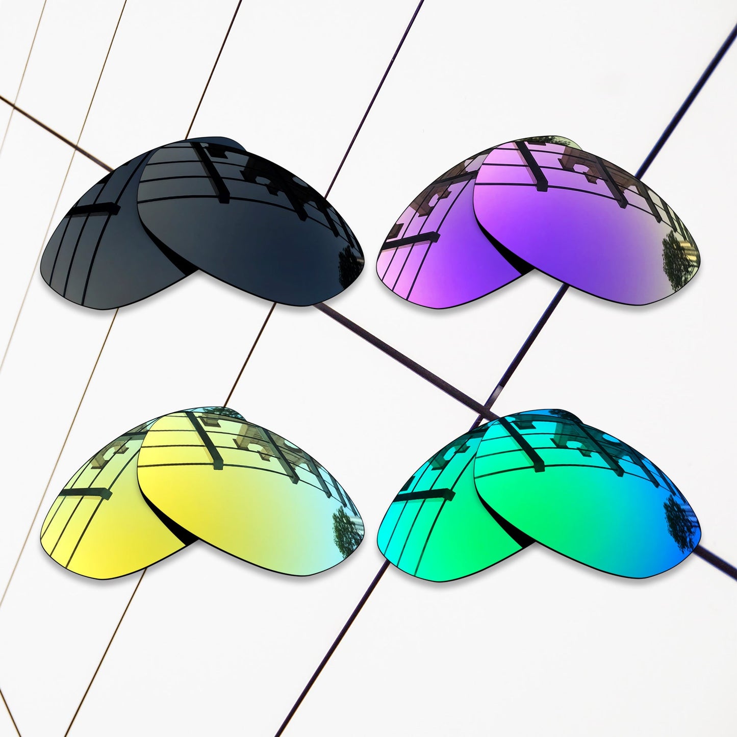 Polarized Replacement Lenses for Oakley Fives 2.0 Sunglasses
