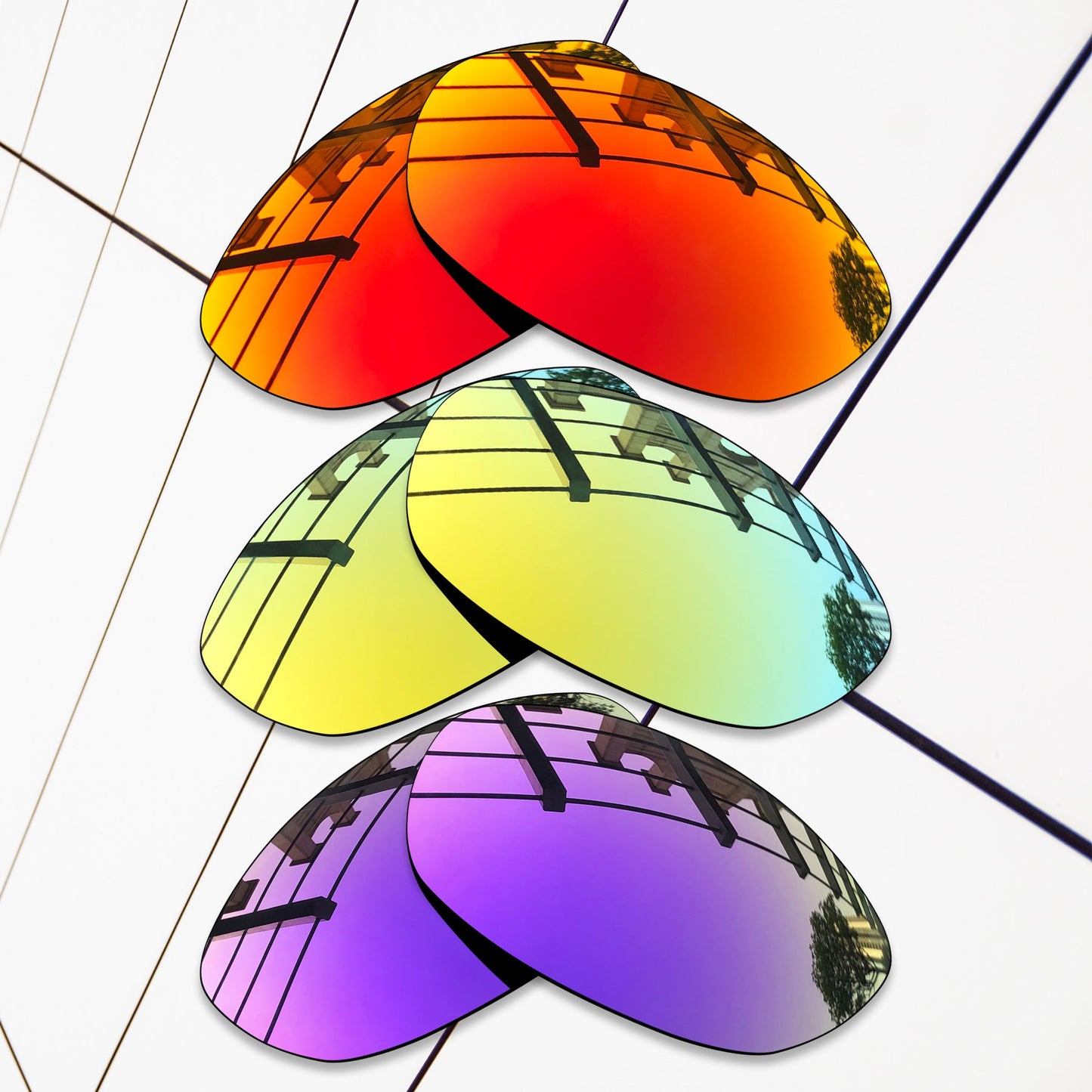 Polarized Replacement Lenses for Oakley Fives 2.0 Sunglasses