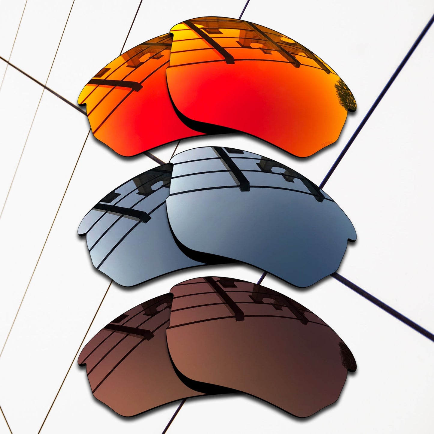 Polarized Replacement Lenses for Oakley Flak Beta Sunglasses