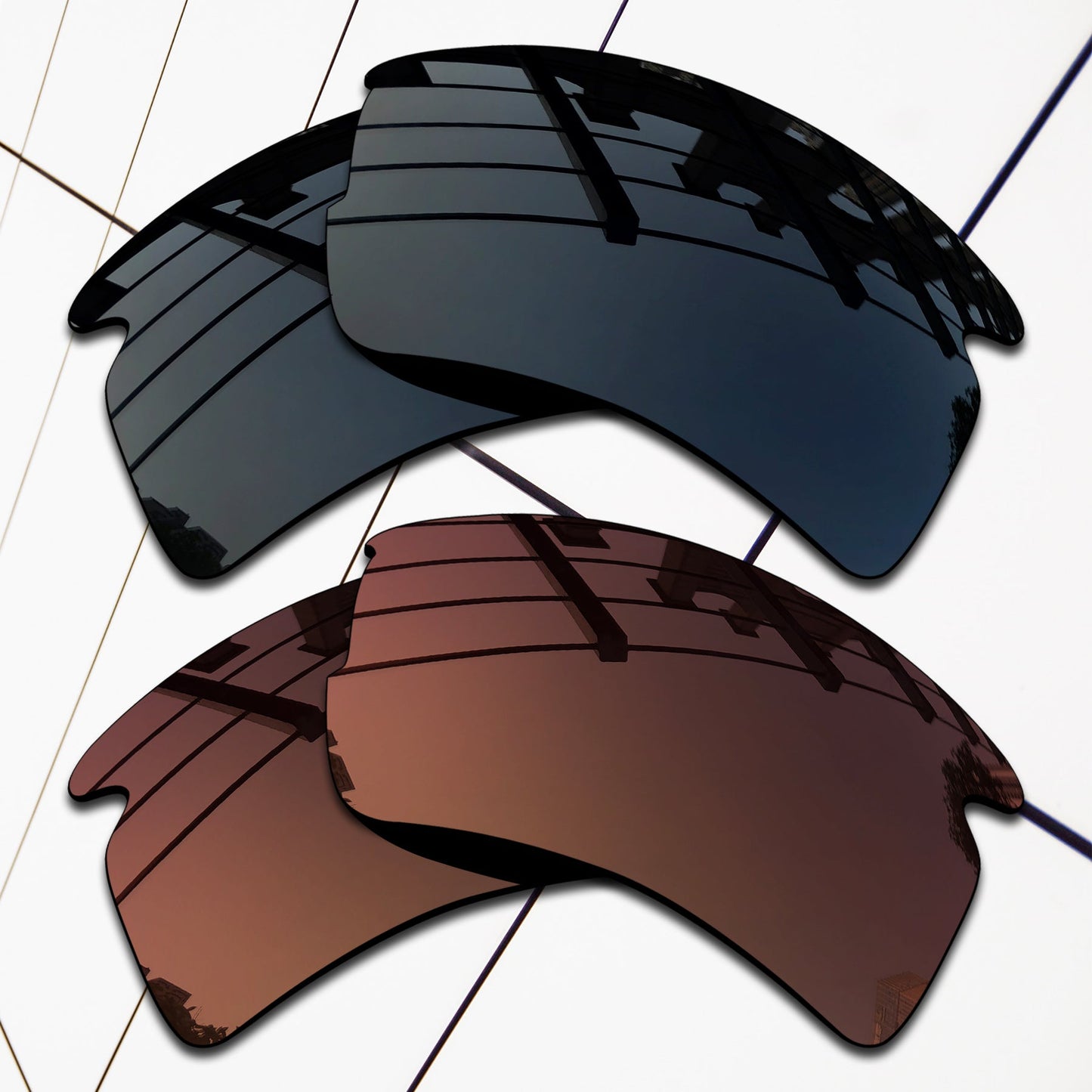 Polarized Replacement Lenses for Oakley Flak XS Sunglasses
