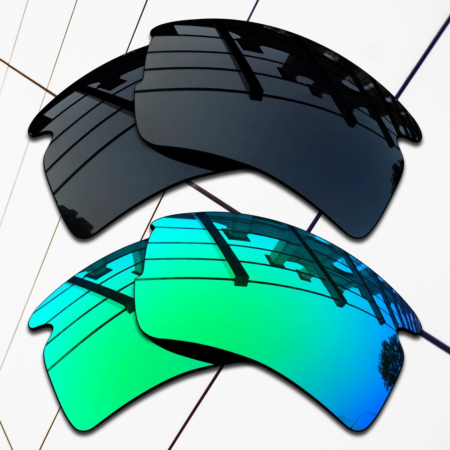 Polarized Replacement Lenses for Oakley Flak XS Sunglasses