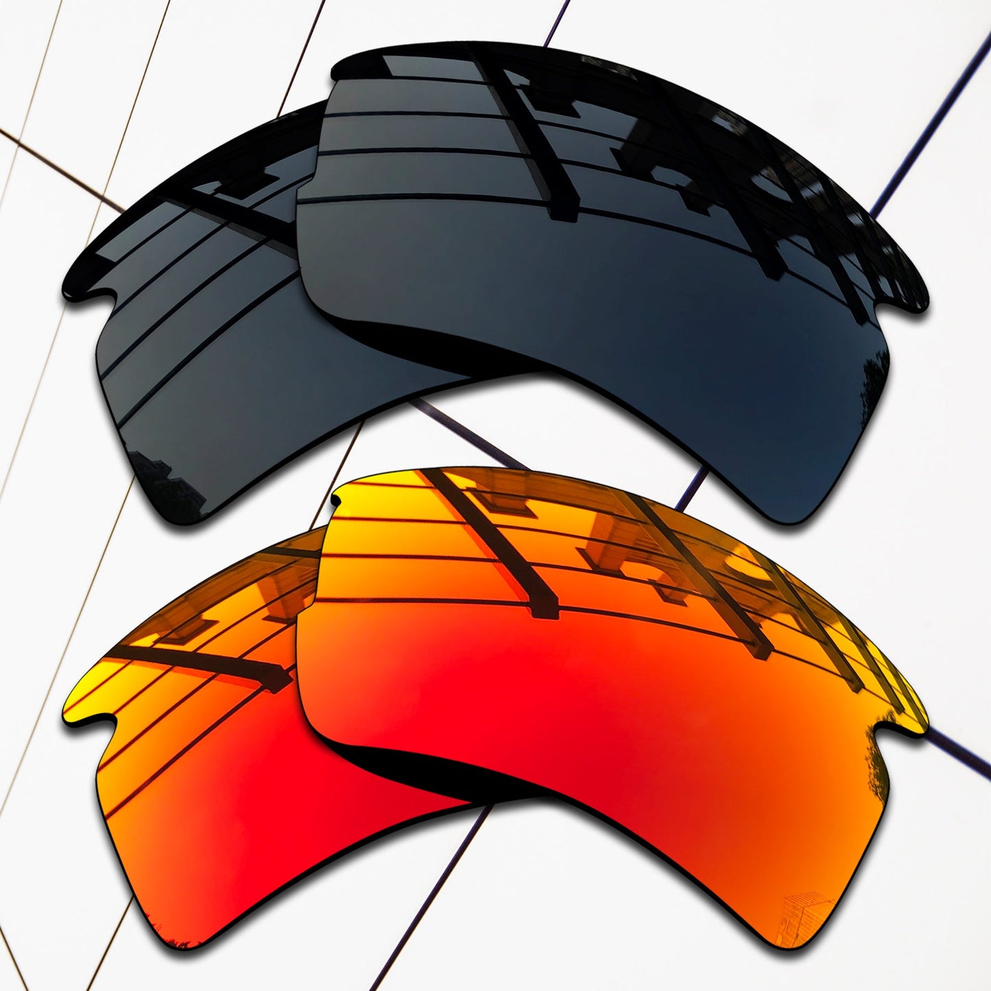 Polarized Replacement Lenses for Oakley Flak XS Sunglasses