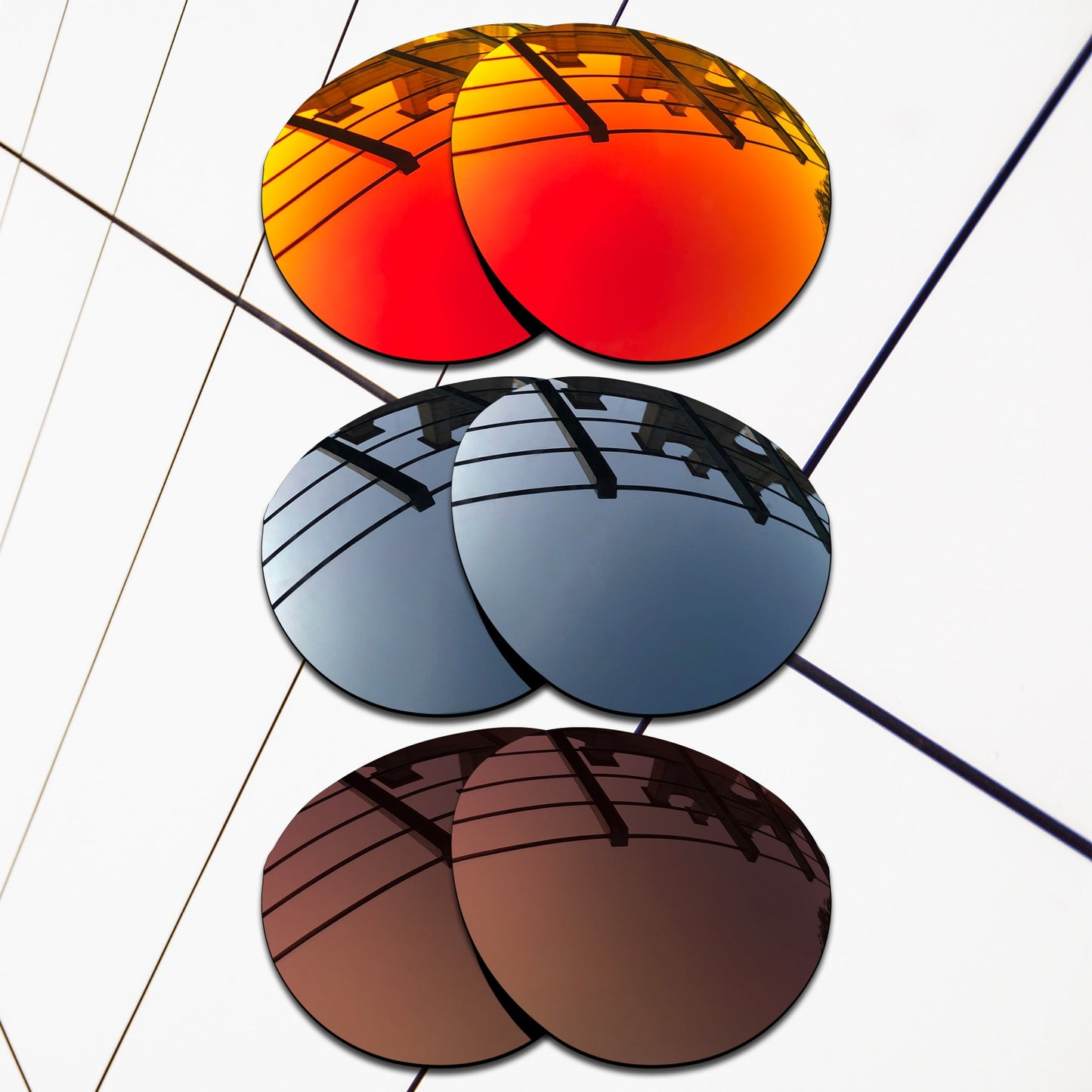 Polarized Replacement Lenses for Oakley Forager Sunglasses