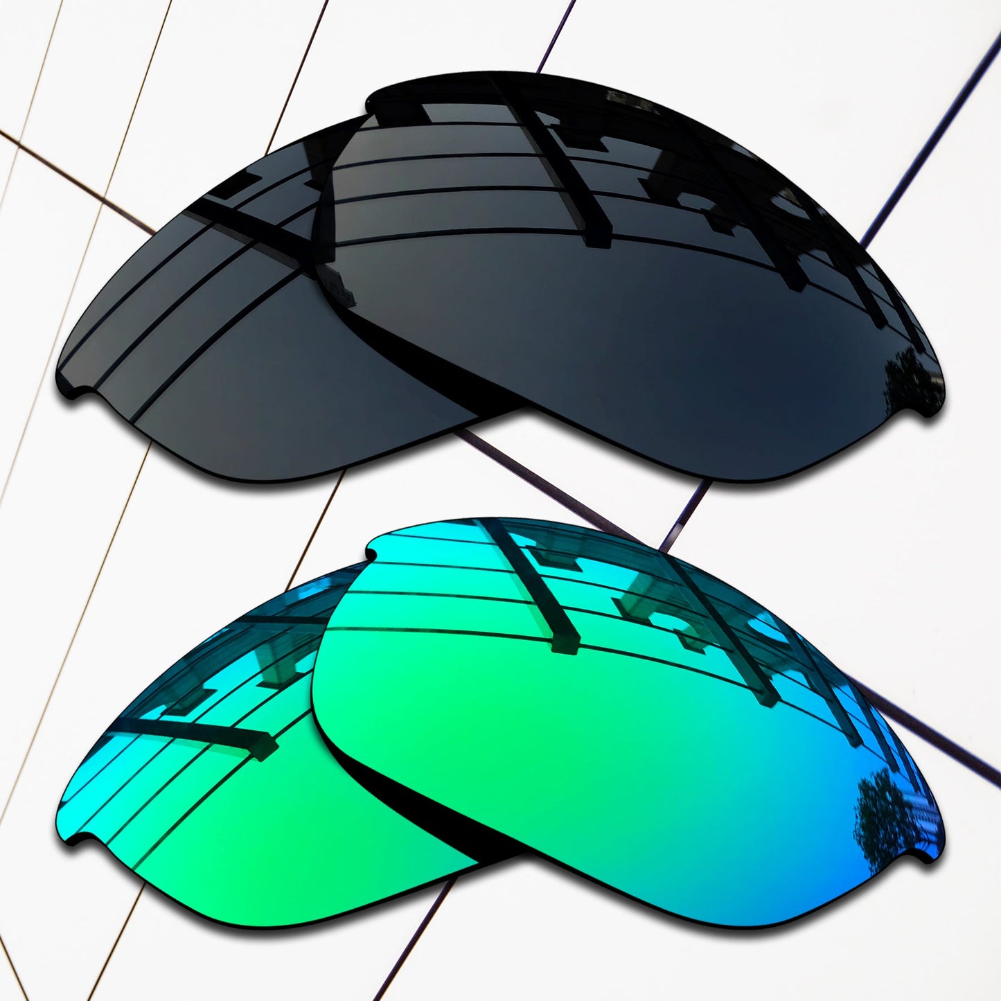 Polarized Replacement Lenses for Oakley Half Jacket 2.0 Sunglasses