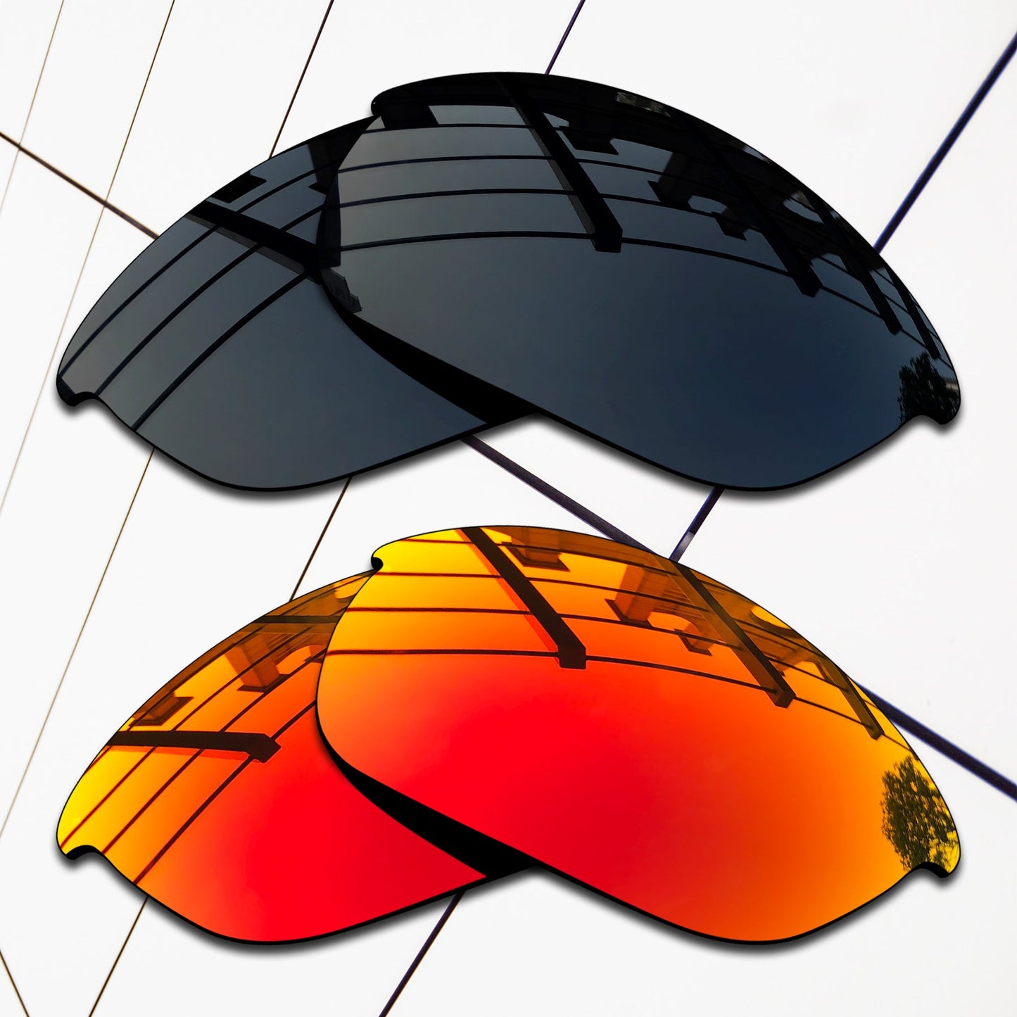 Polarized Replacement Lenses for Oakley Half Jacket 2.0 Sunglasses