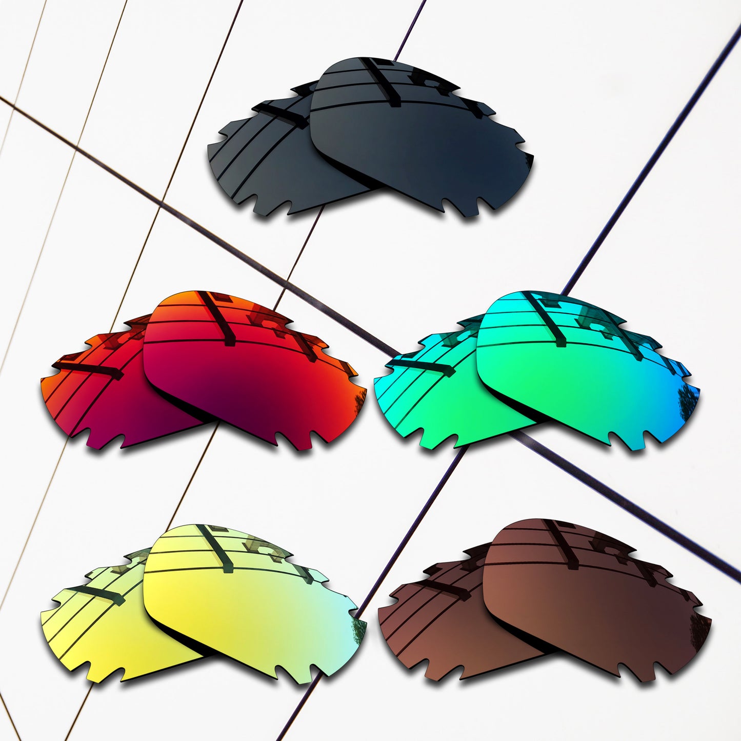 Polarized Replacement Lenses for Oakley Jawbone Vented Sunglasses