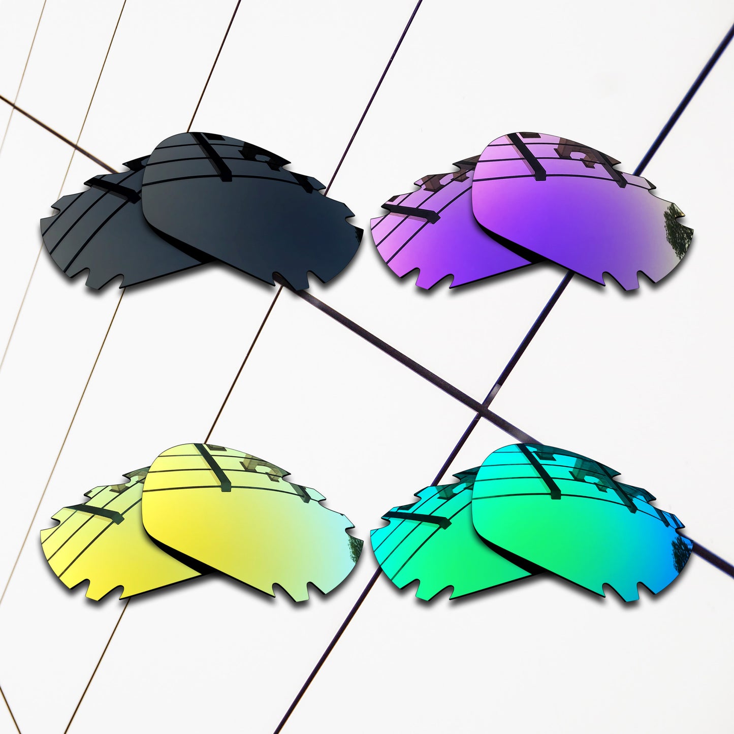 Polarized Replacement Lenses for Oakley Jawbone Vented Sunglasses