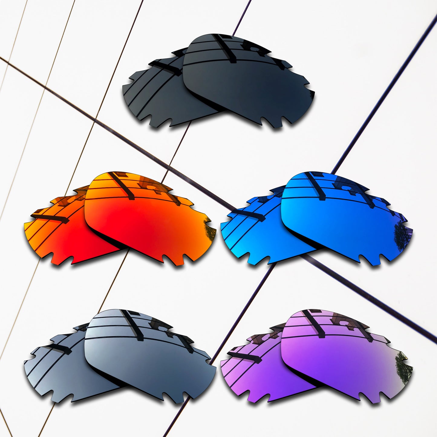 Polarized Replacement Lenses for Oakley Jawbone Vented Sunglasses