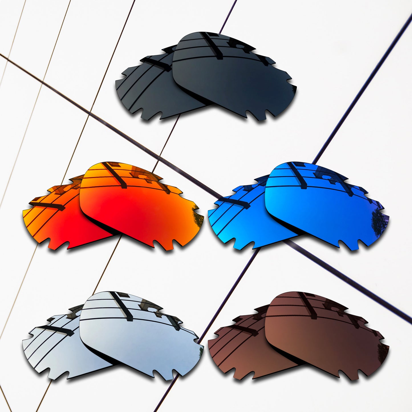 Polarized Replacement Lenses for Oakley Jawbone Vented Sunglasses