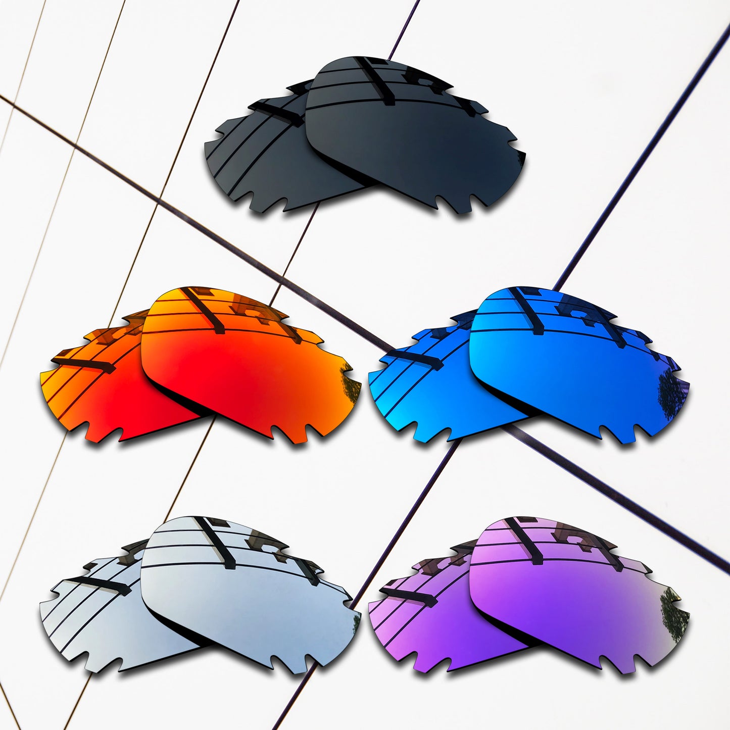 Polarized Replacement Lenses for Oakley Jawbone Vented Sunglasses