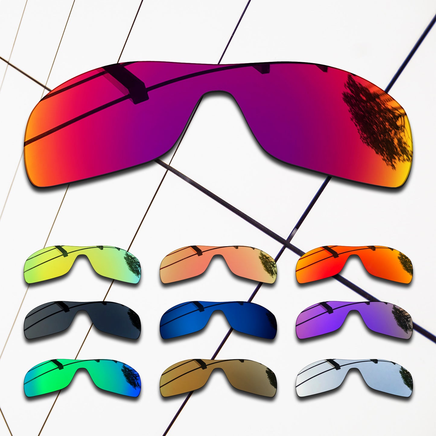 Polarized Replacement Lenses for Oakley Liv Sunglasses