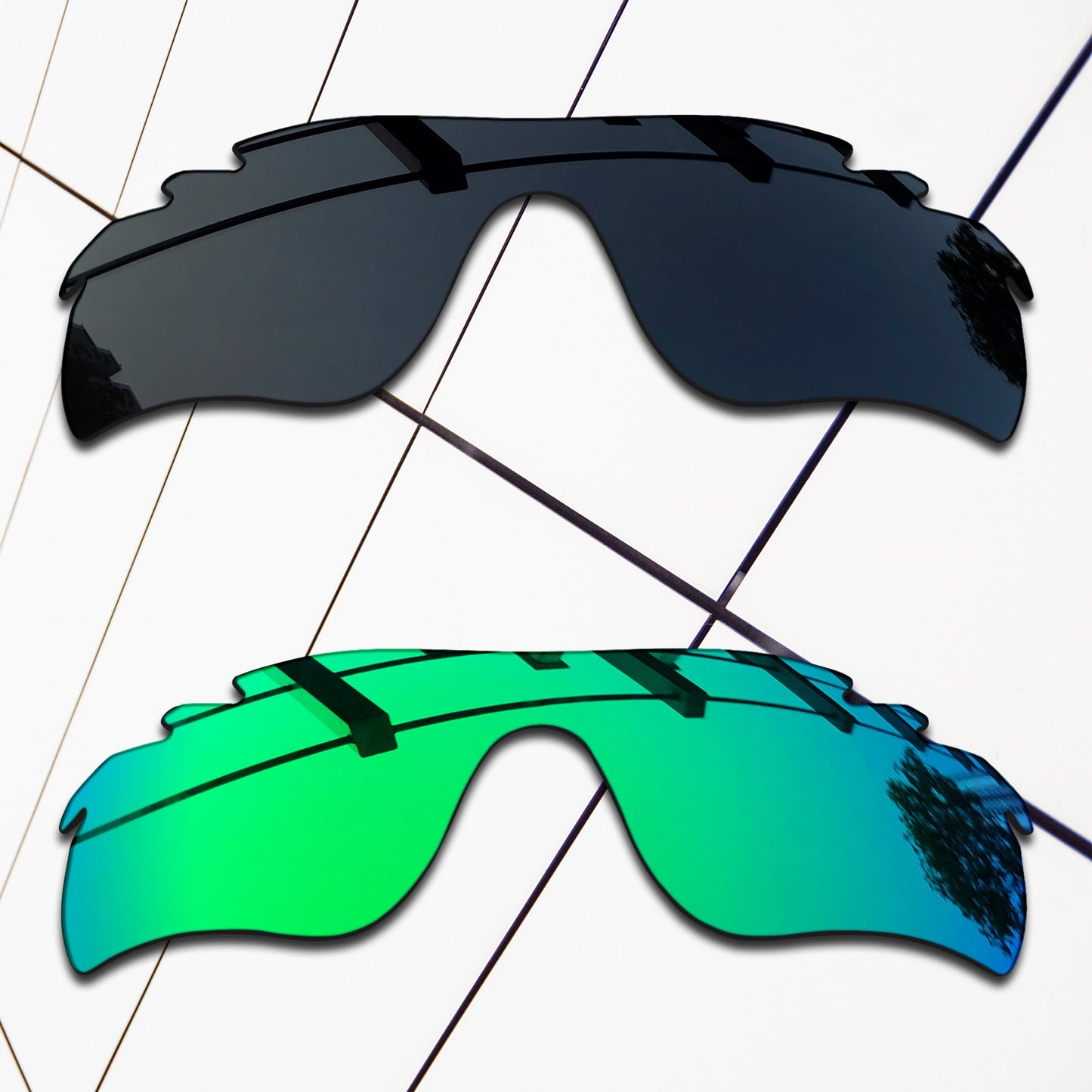 Polarized Replacement Lenses for Oakley RadarLock Path Vented Sunglasses