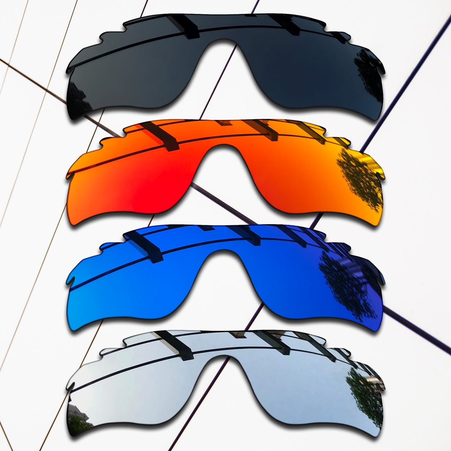 Polarized Replacement Lenses for Oakley RadarLock Path Vented Sunglasses