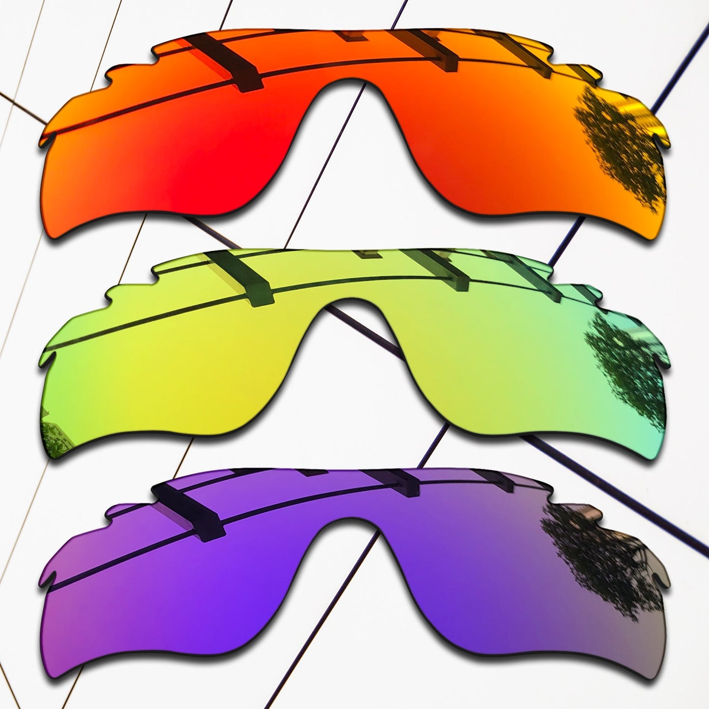 Polarized Replacement Lenses for Oakley RadarLock Path Vented Sunglasses