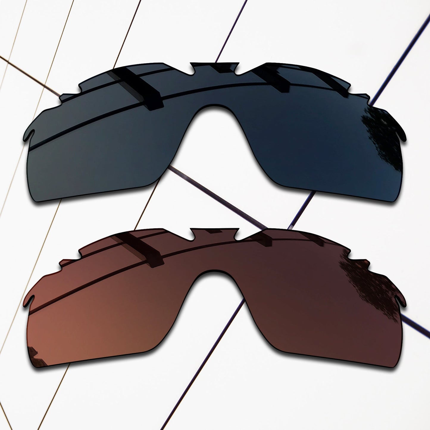 Polarized Replacement Lenses for Oakley RadarLock XL Vented Sunglasses