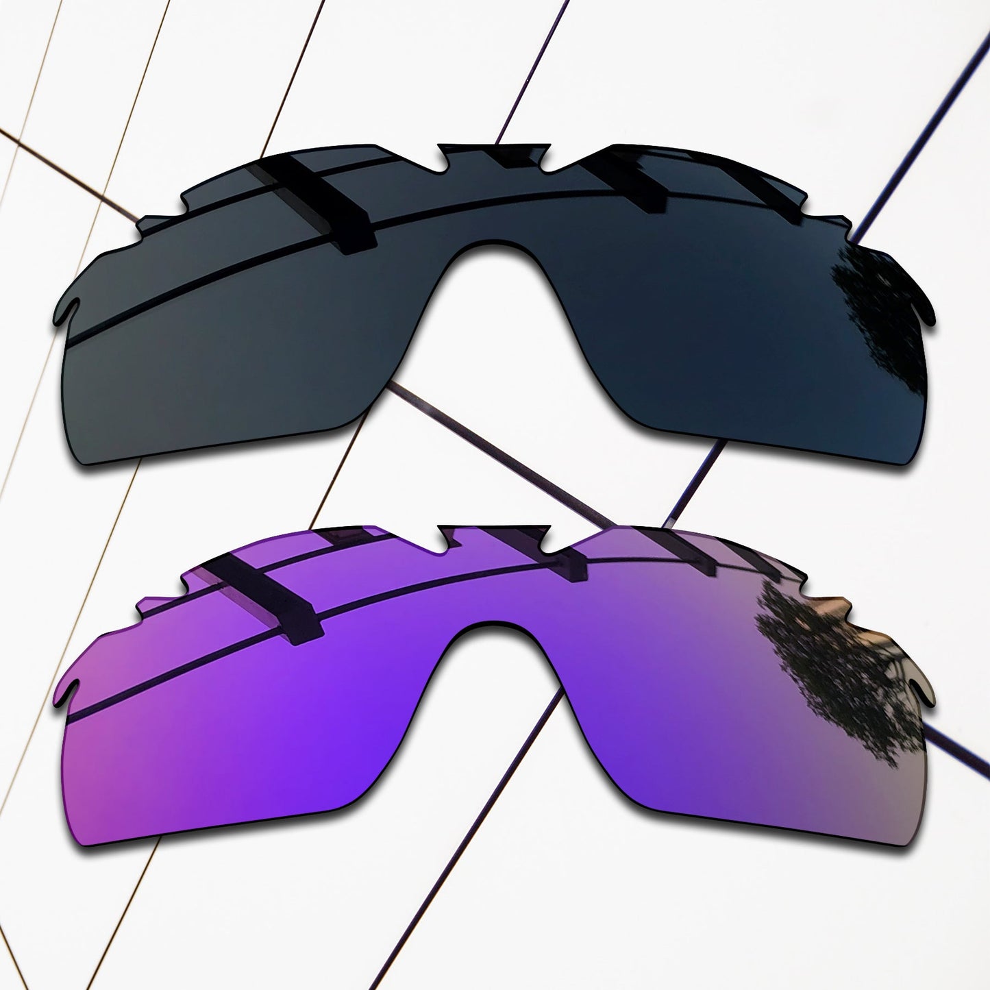 Polarized Replacement Lenses for Oakley RadarLock XL Vented Sunglasses