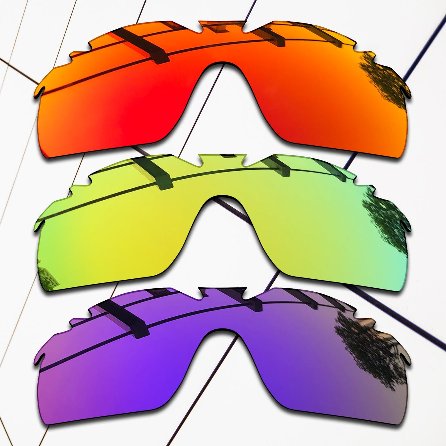 Polarized Replacement Lenses for Oakley RadarLock XL Vented Sunglasses