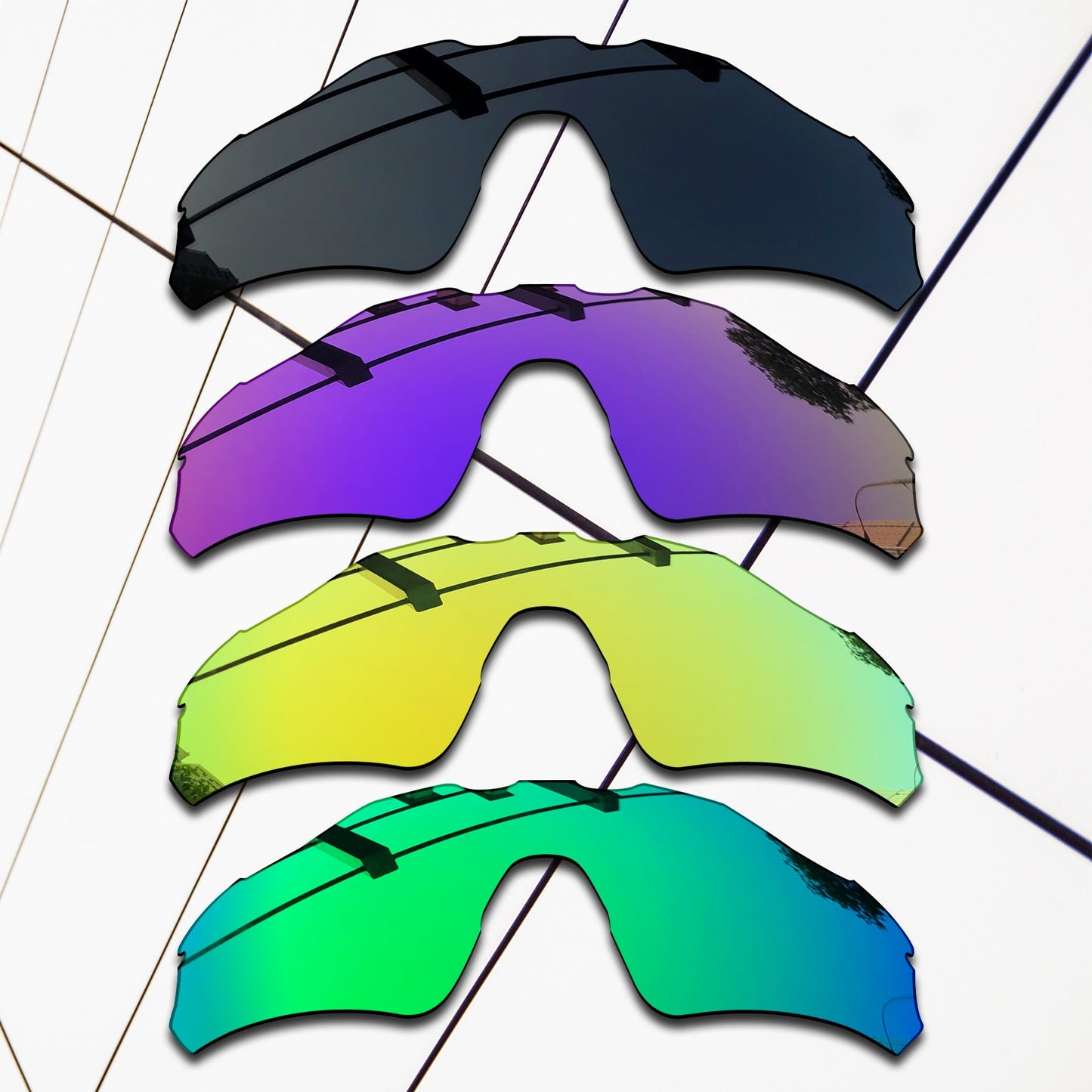 Polarized Replacement Lenses for Oakley Radar EV Path Sunglasses