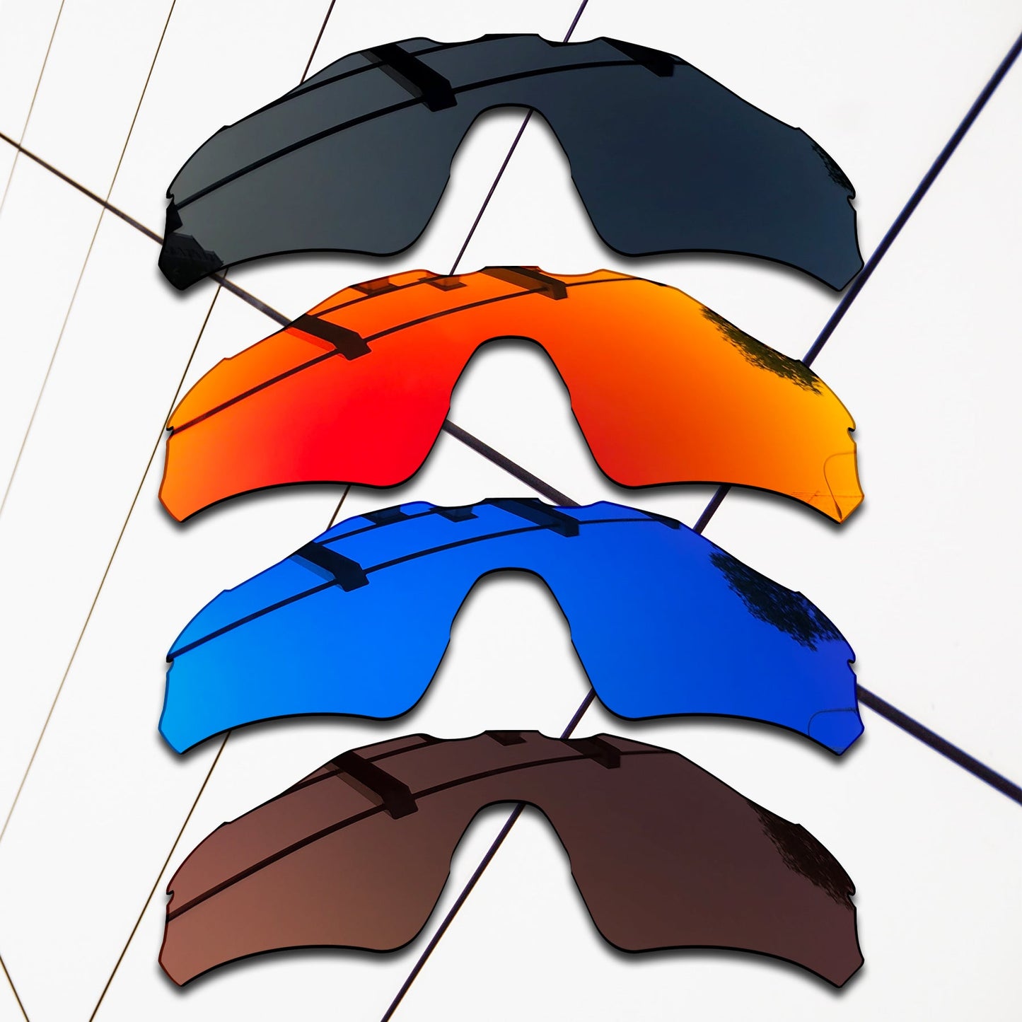 Polarized Replacement Lenses for Oakley Radar EV Path Sunglasses