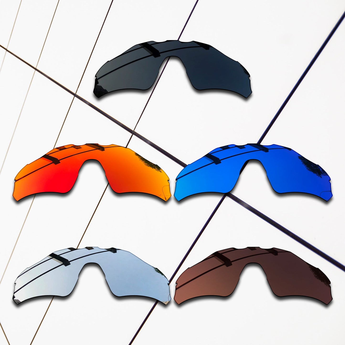 Polarized Replacement Lenses for Oakley Radar EV Path Sunglasses
