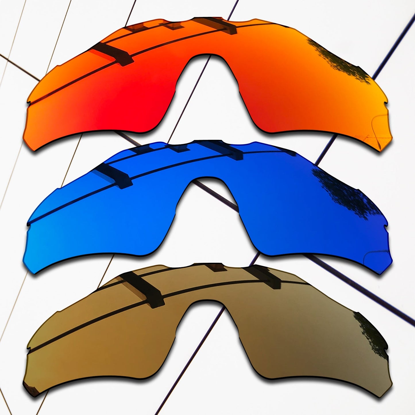 Polarized Replacement Lenses for Oakley Radar EV Path Sunglasses