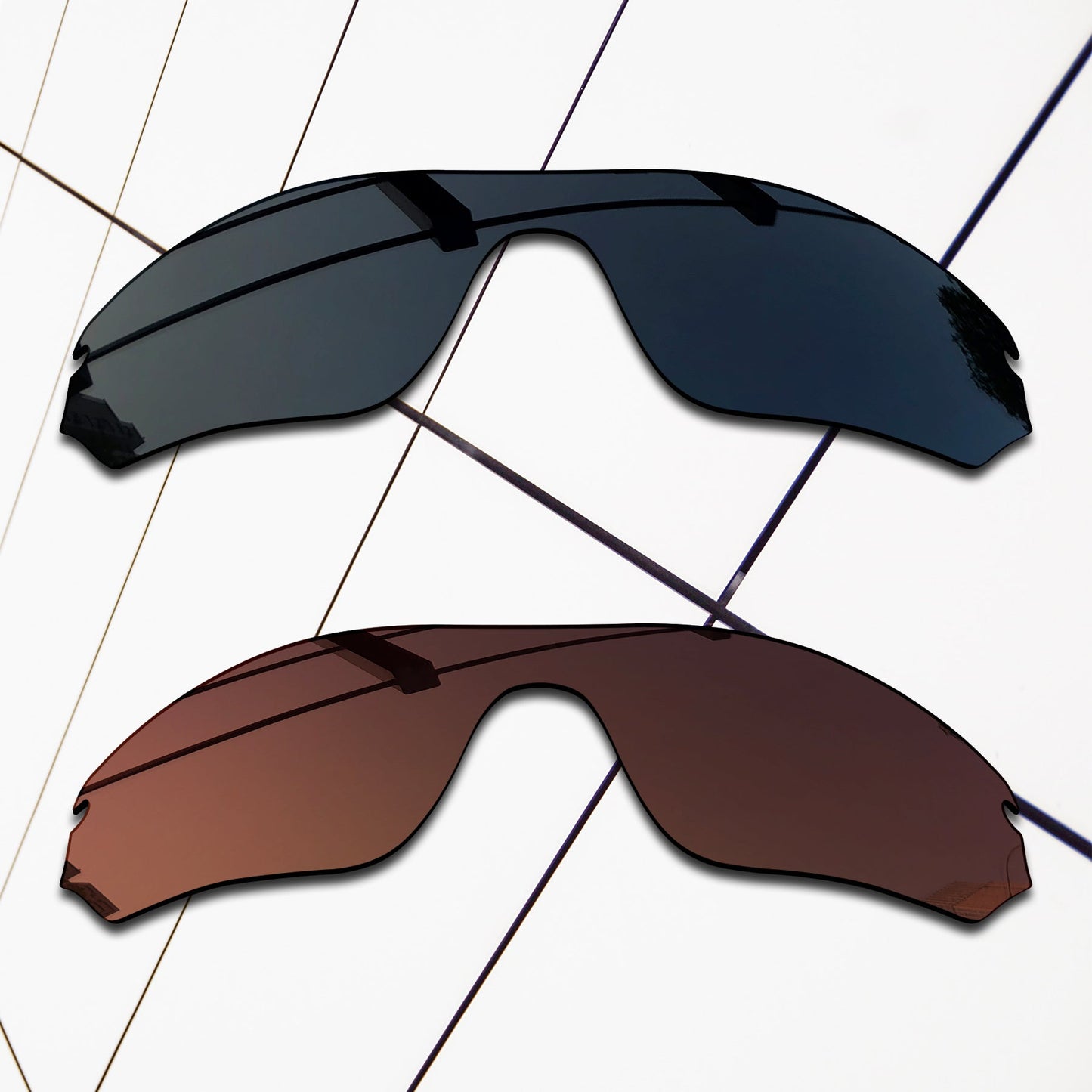 Polarized Replacement Lenses for Oakley Radar Edge Sunglasses
