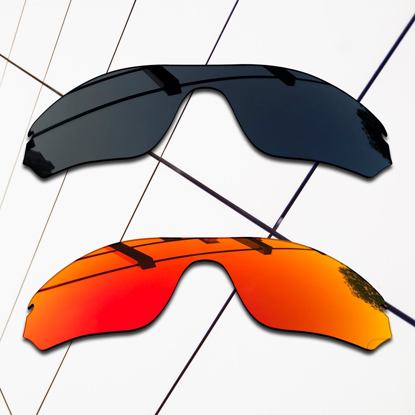 Polarized Replacement Lenses for Oakley Radar Edge Sunglasses