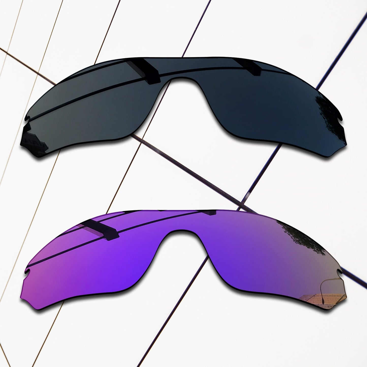 Polarized Replacement Lenses for Oakley Radar Edge Sunglasses