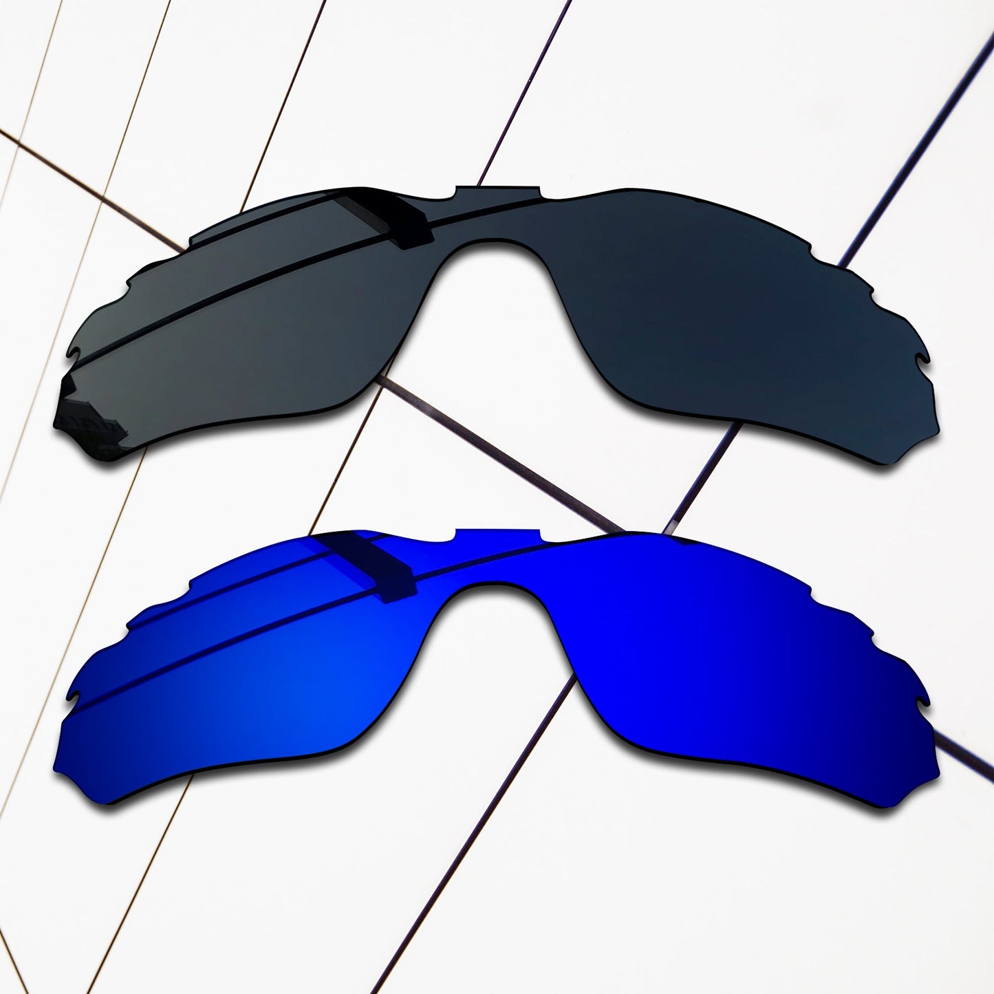 Polarized Replacement Lenses for Oakley Radar Edge Vented Sunglasses
