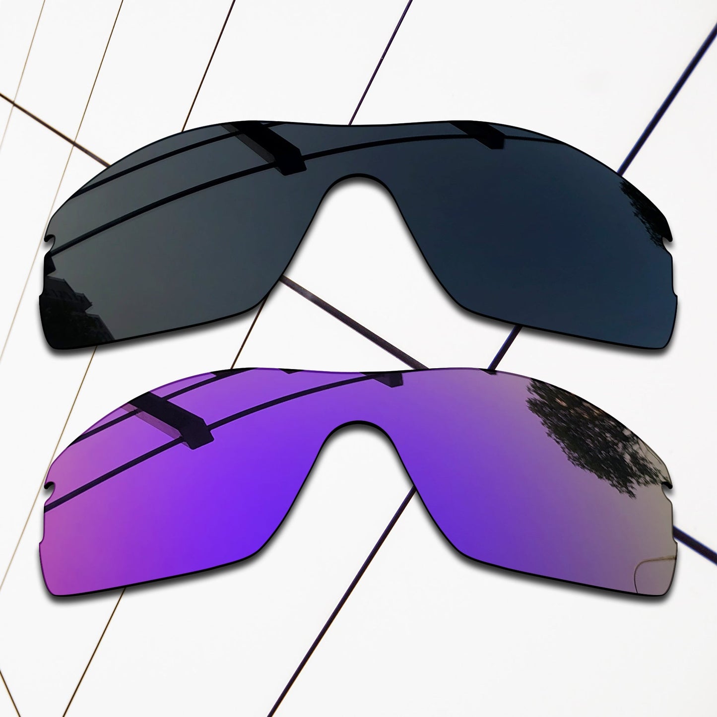 Polarized Replacement Lenses for Oakley Radar Pitch Sunglasses