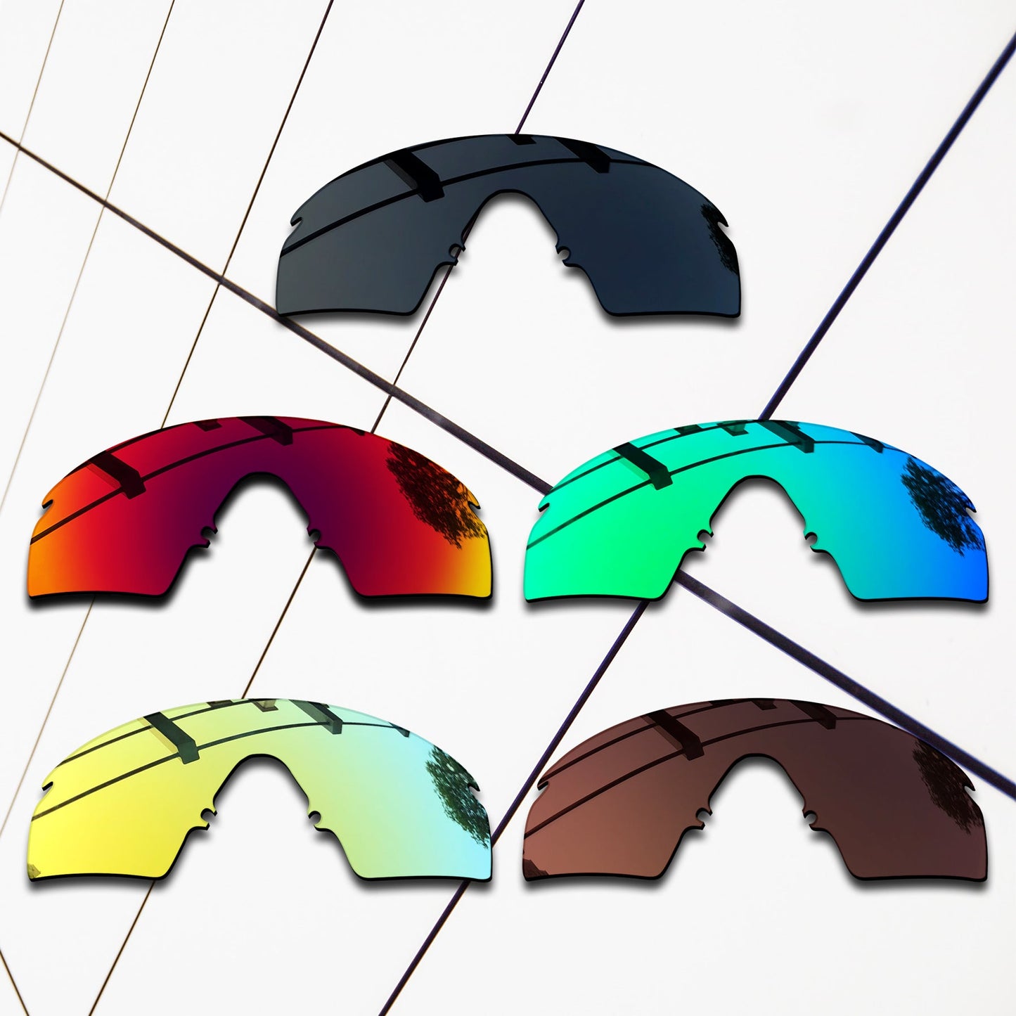 Polarized Replacement Lenses for Oakley RazorBlades Sunglasses