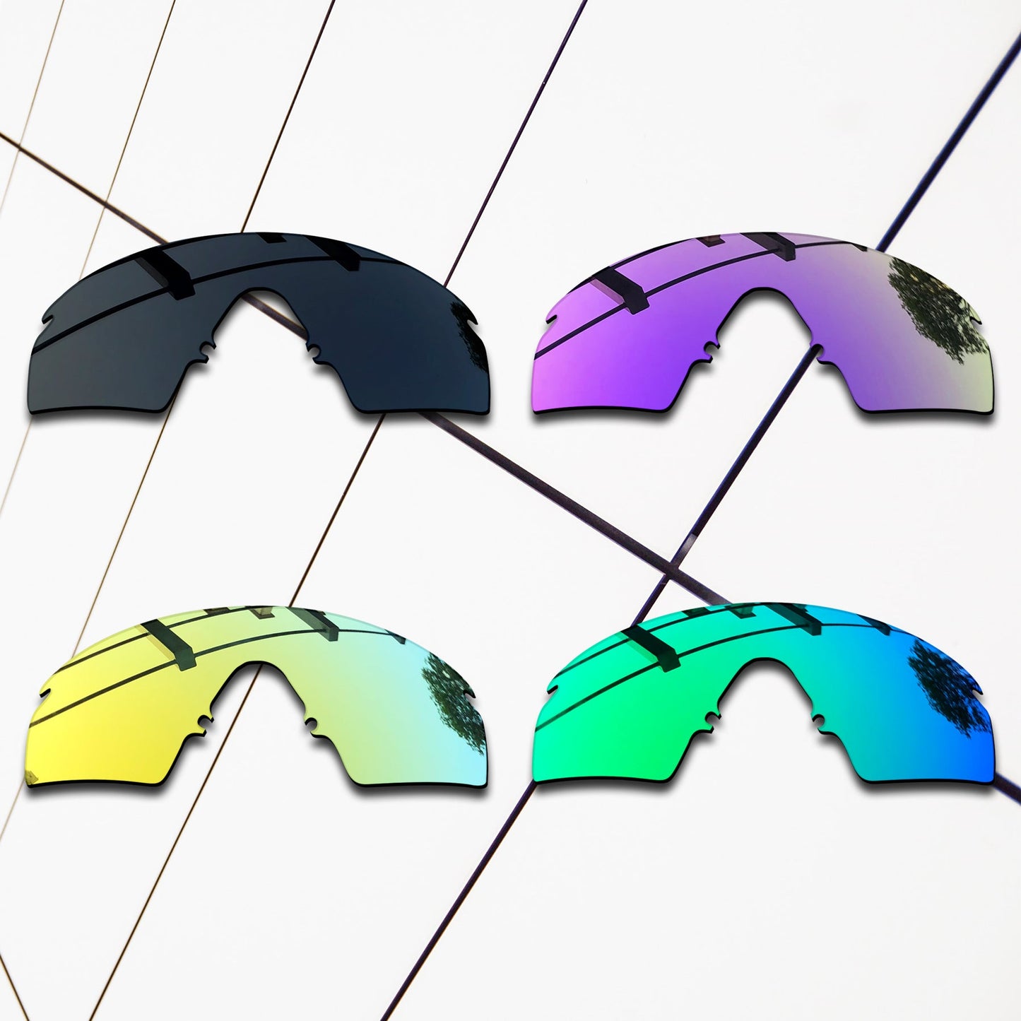 Polarized Replacement Lenses for Oakley RazorBlades New Sunglasses