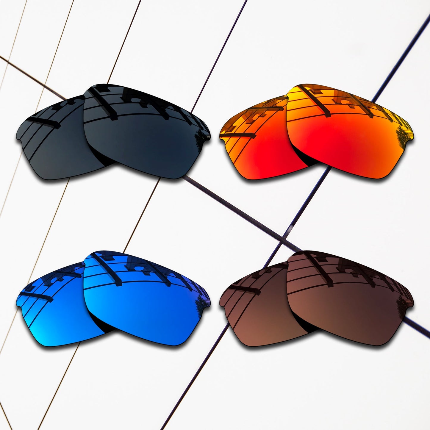 Polarized Replacement Lenses for Oakley Razrwire Sunglasses