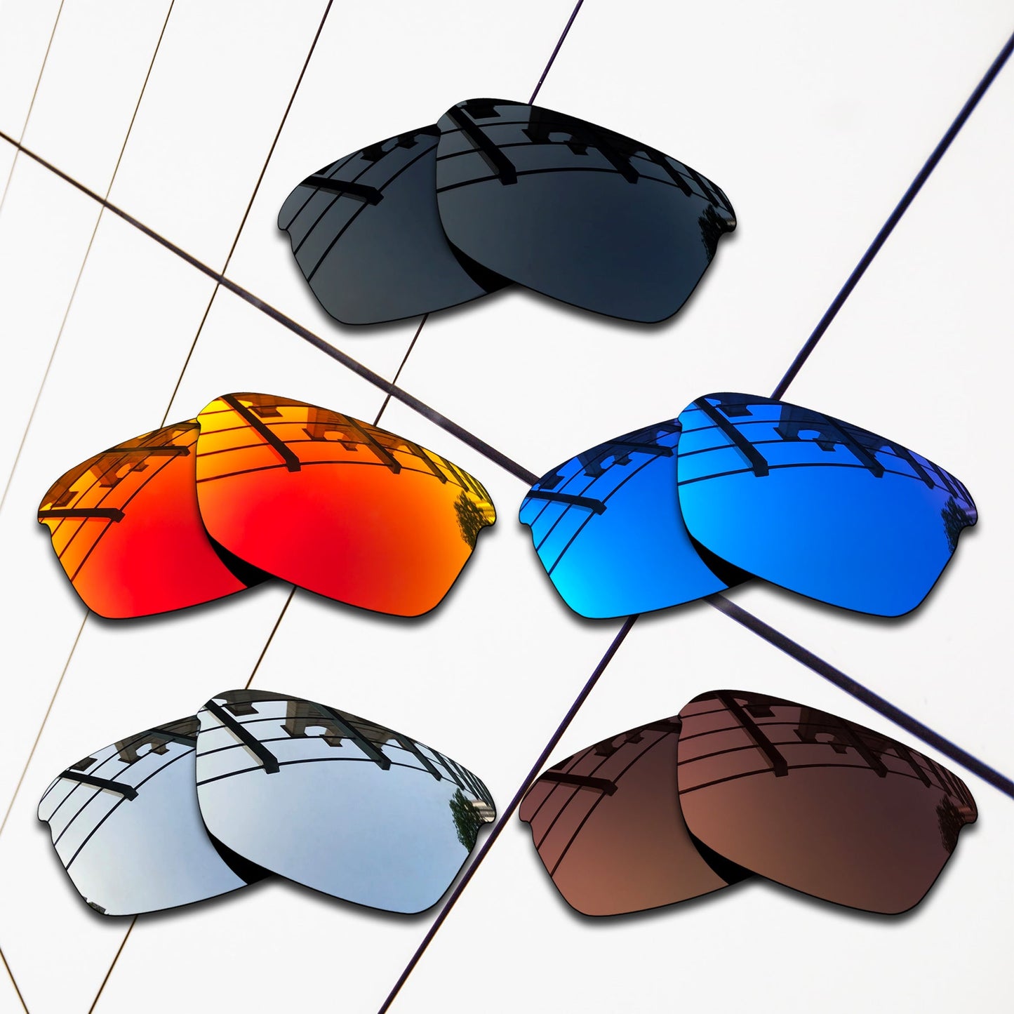 Polarized Replacement Lenses for Oakley Razrwire Sunglasses
