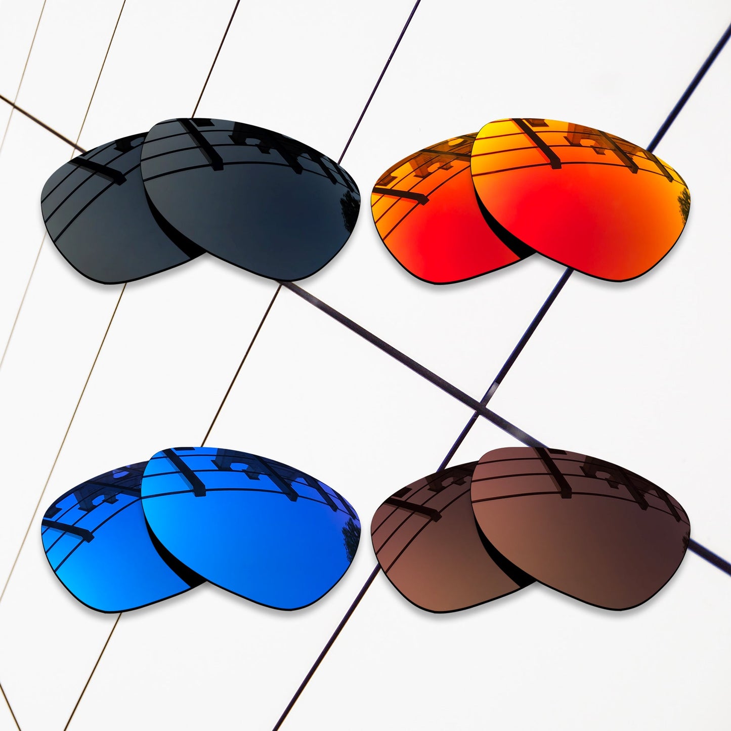 Polarized Replacement Lenses for Oakley Restless Sunglasses