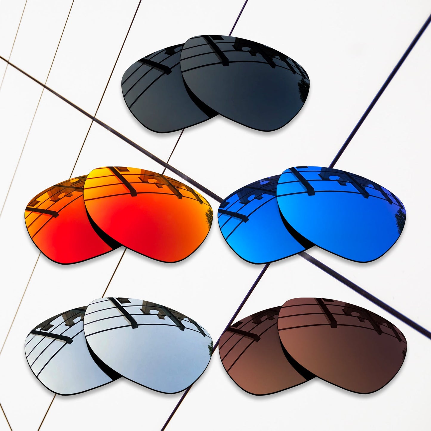Polarized Replacement Lenses for Oakley Restless Sunglasses