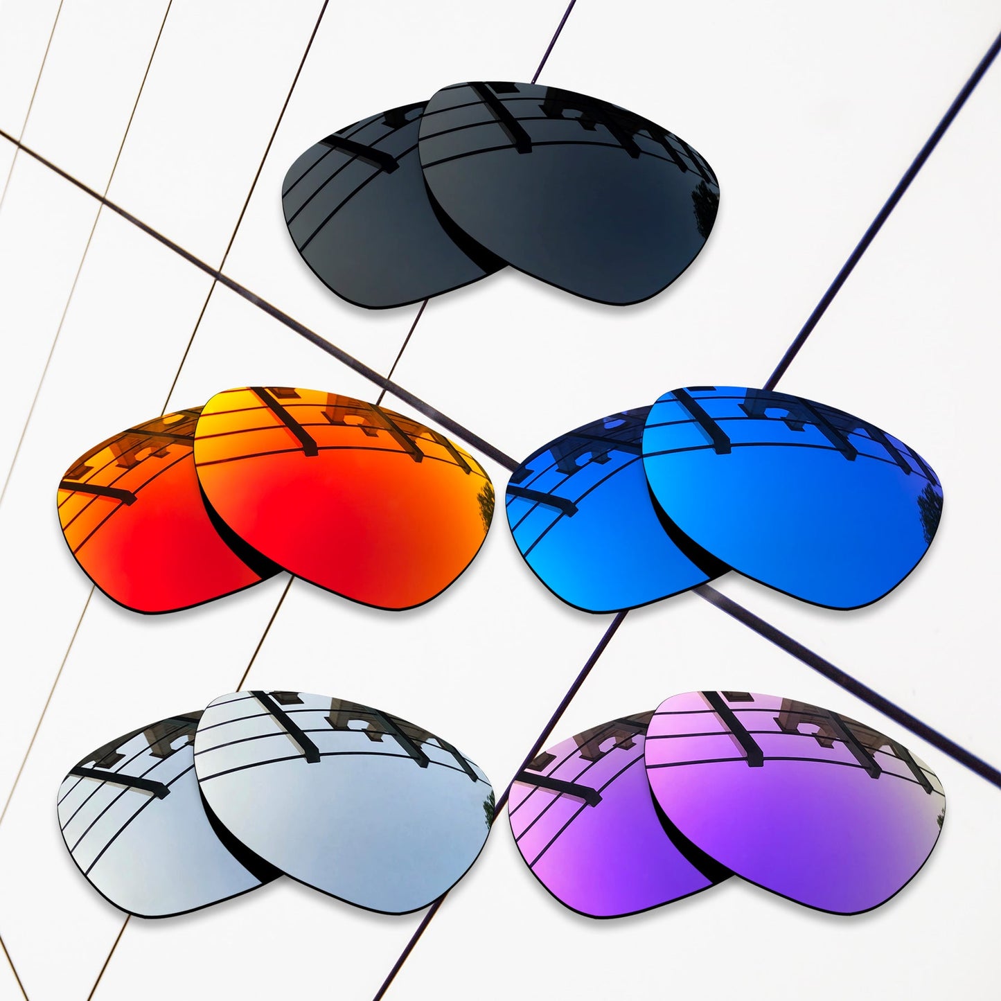 Polarized Replacement Lenses for Oakley Restless Sunglasses