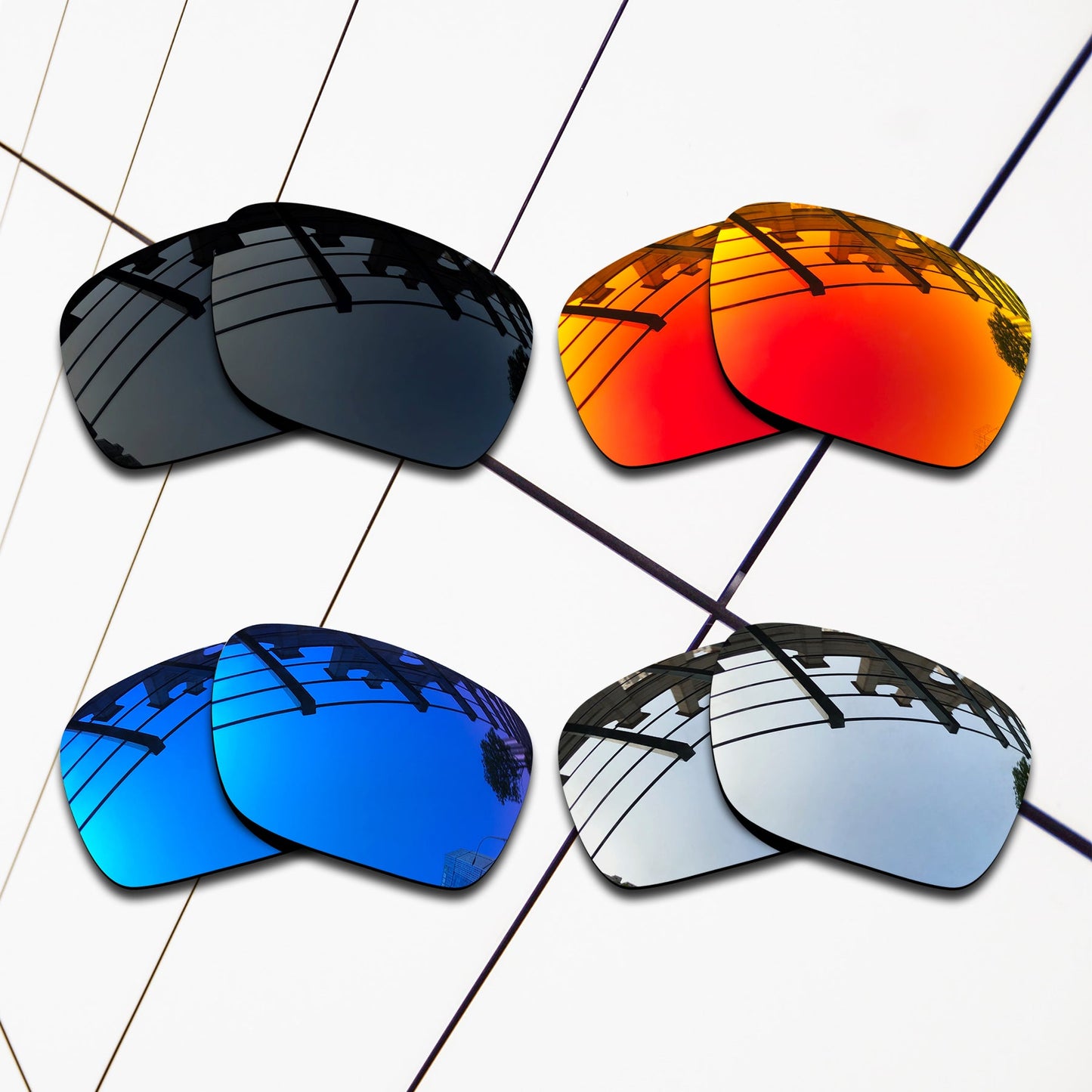 Polarized Replacement Lenses for Oakley Sanctuary Sunglasses