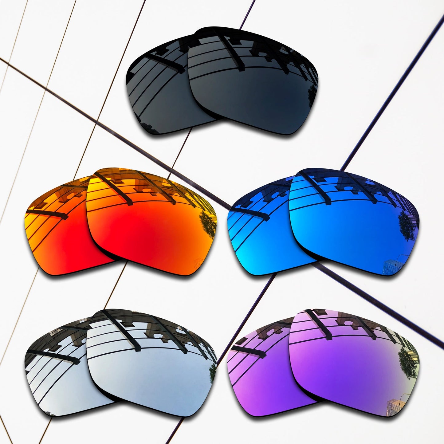 Polarized Replacement Lenses for Oakley Sanctuary Sunglasses