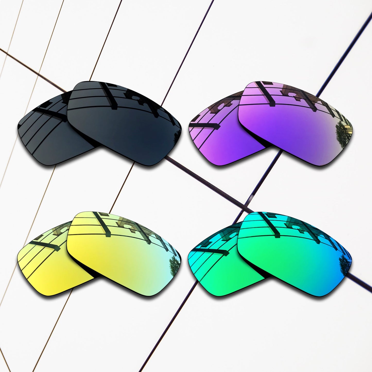 Polarized Replacement Lenses for Oakley Spike Sunglasses