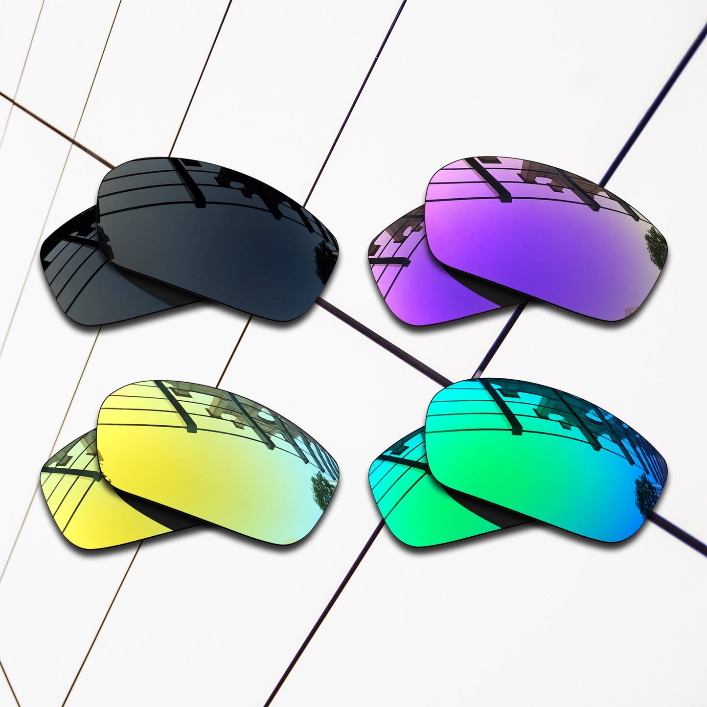 Polarized Replacement Lenses for Oakley Straightlink Sunglasses