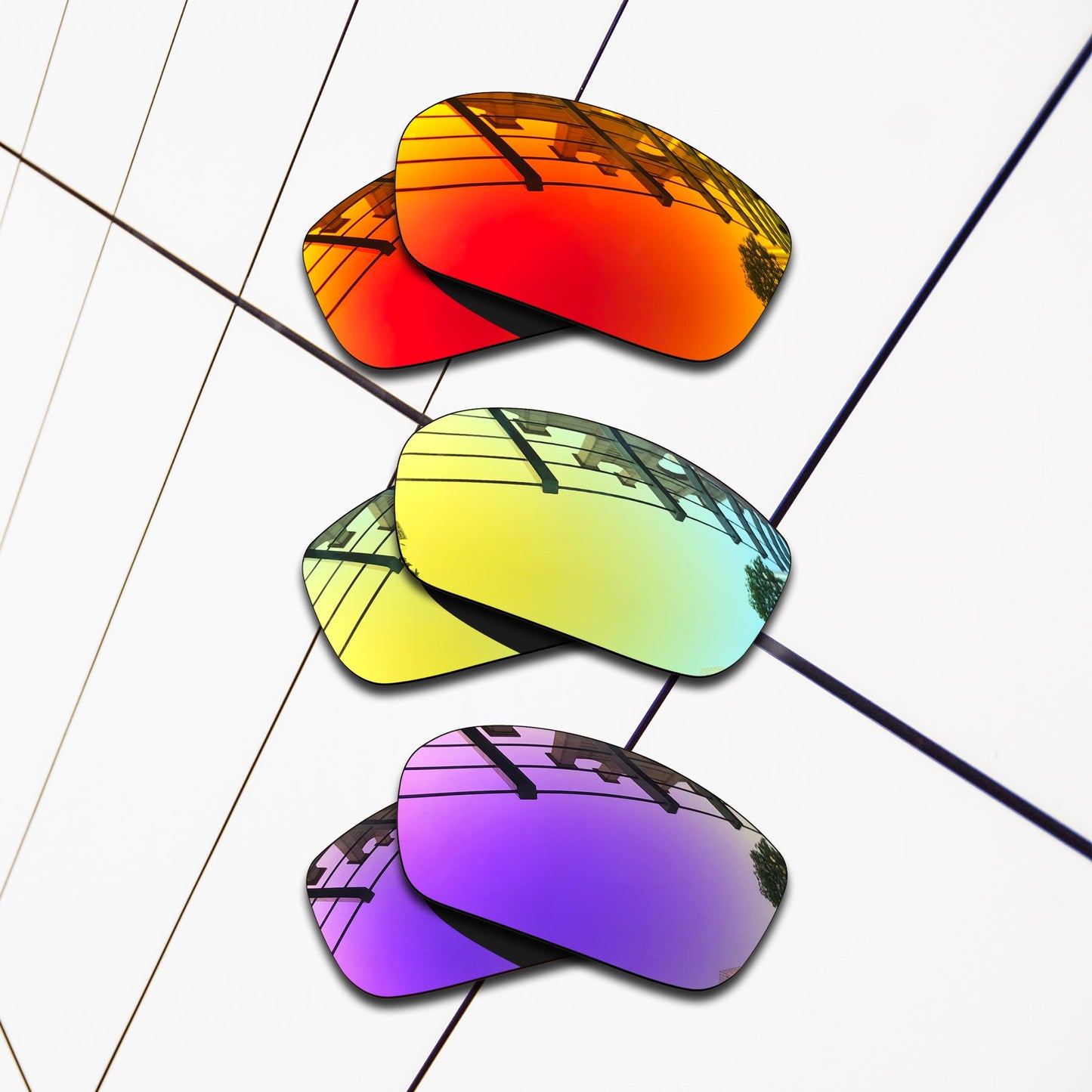 Polarized Replacement Lenses for Oakley Straightlink Sunglasses
